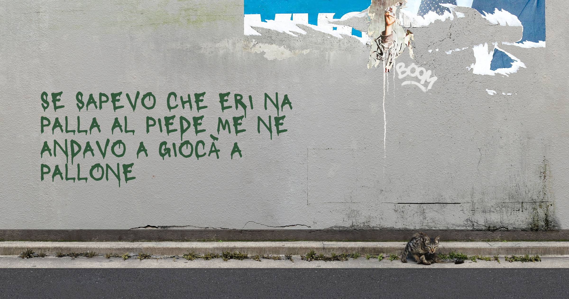 Se sapevo che eri na palla al piede me ne andavo a giocà a pallone