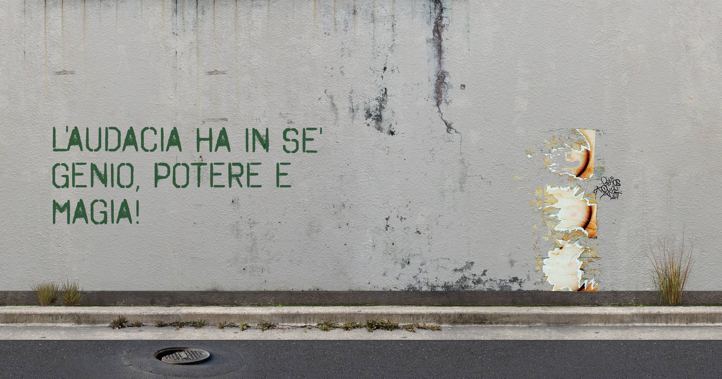 L'AUDACIA HA IN SE' GENIO, POTERE E MAGIA!