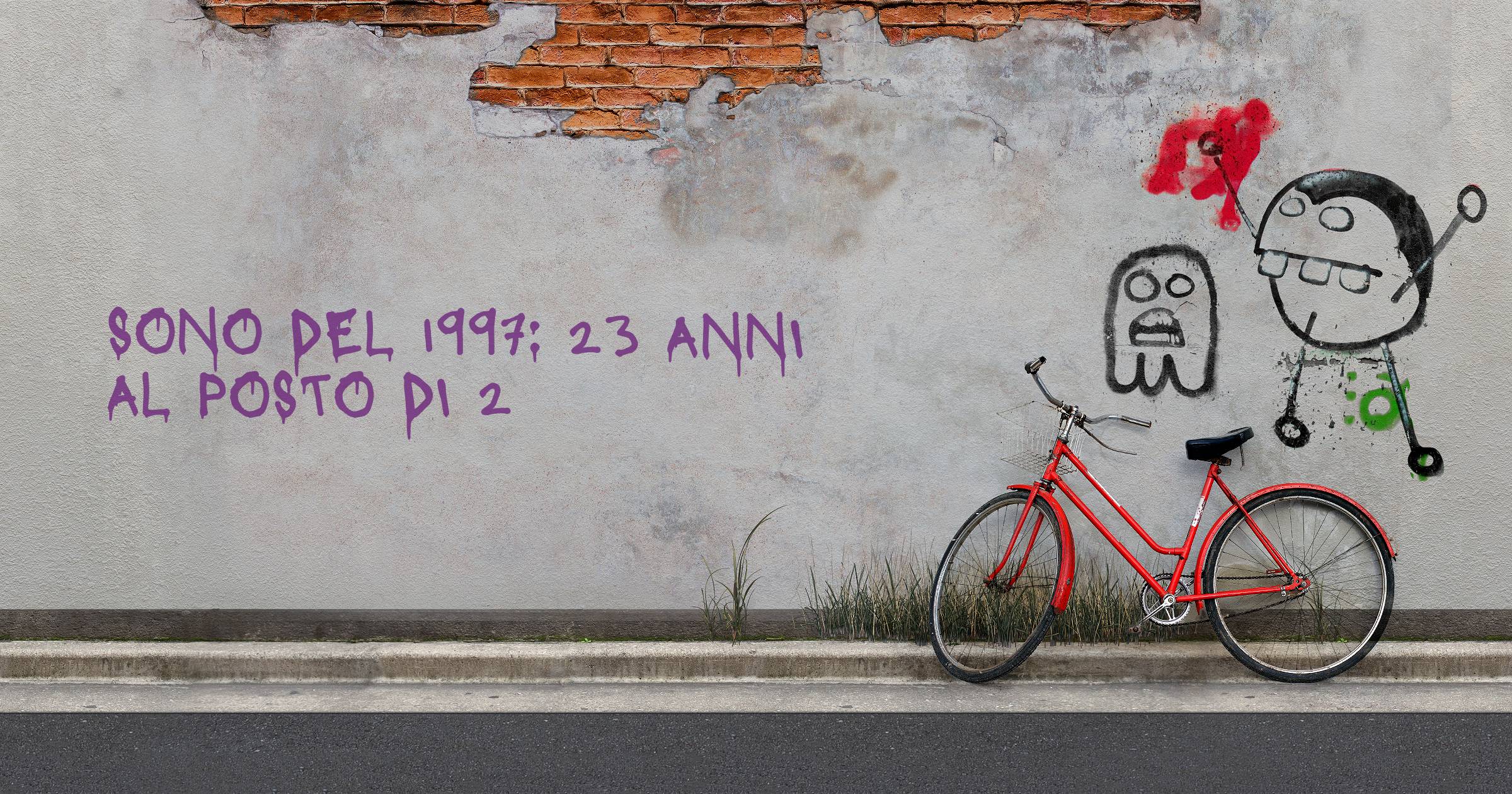 SONO DEL 1997: 23 anni al posto di 2