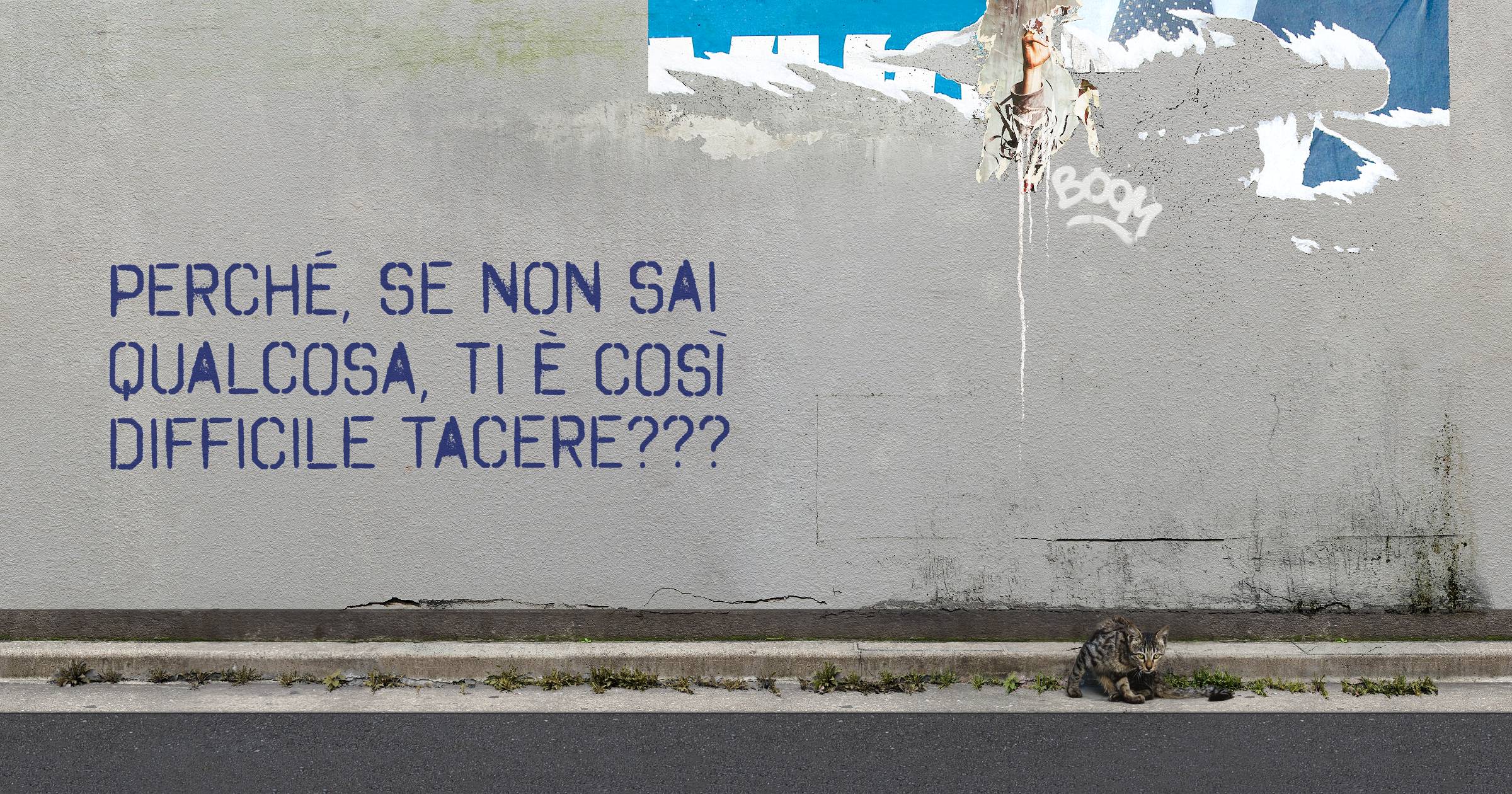 Perché, se non sai qualcosa, ti è così difficile tacere???