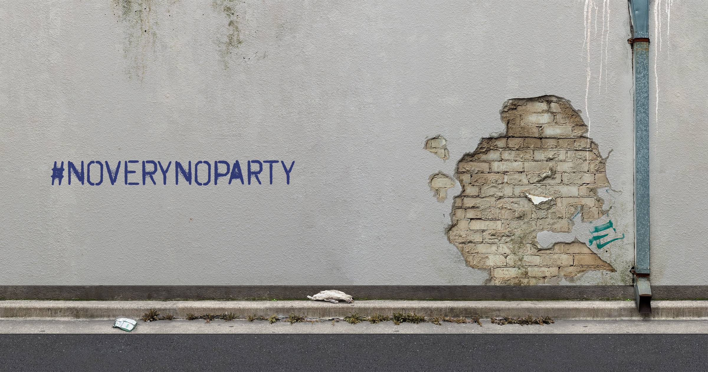 #NOVERYNOPARTY