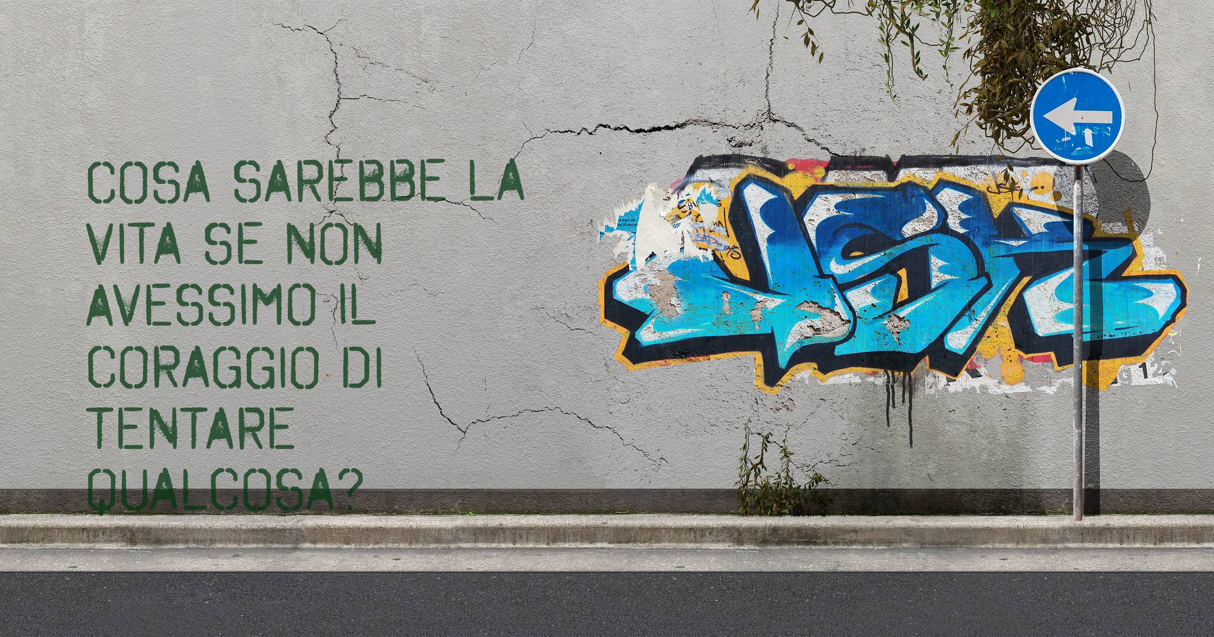 Cosa sarebbe la vita se non avessimo il coraggio di tentare qualcosa?