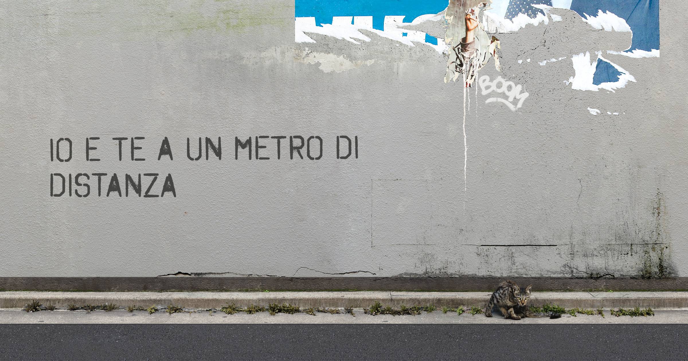 Io e te a un metro di distanza