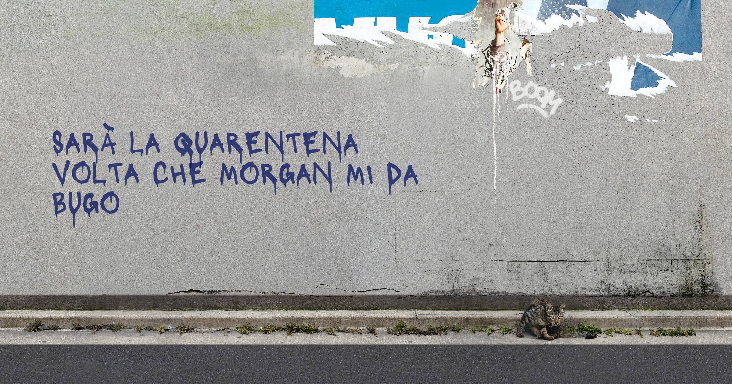 sarà la quarentena volta che Morgan mi da Bugo
