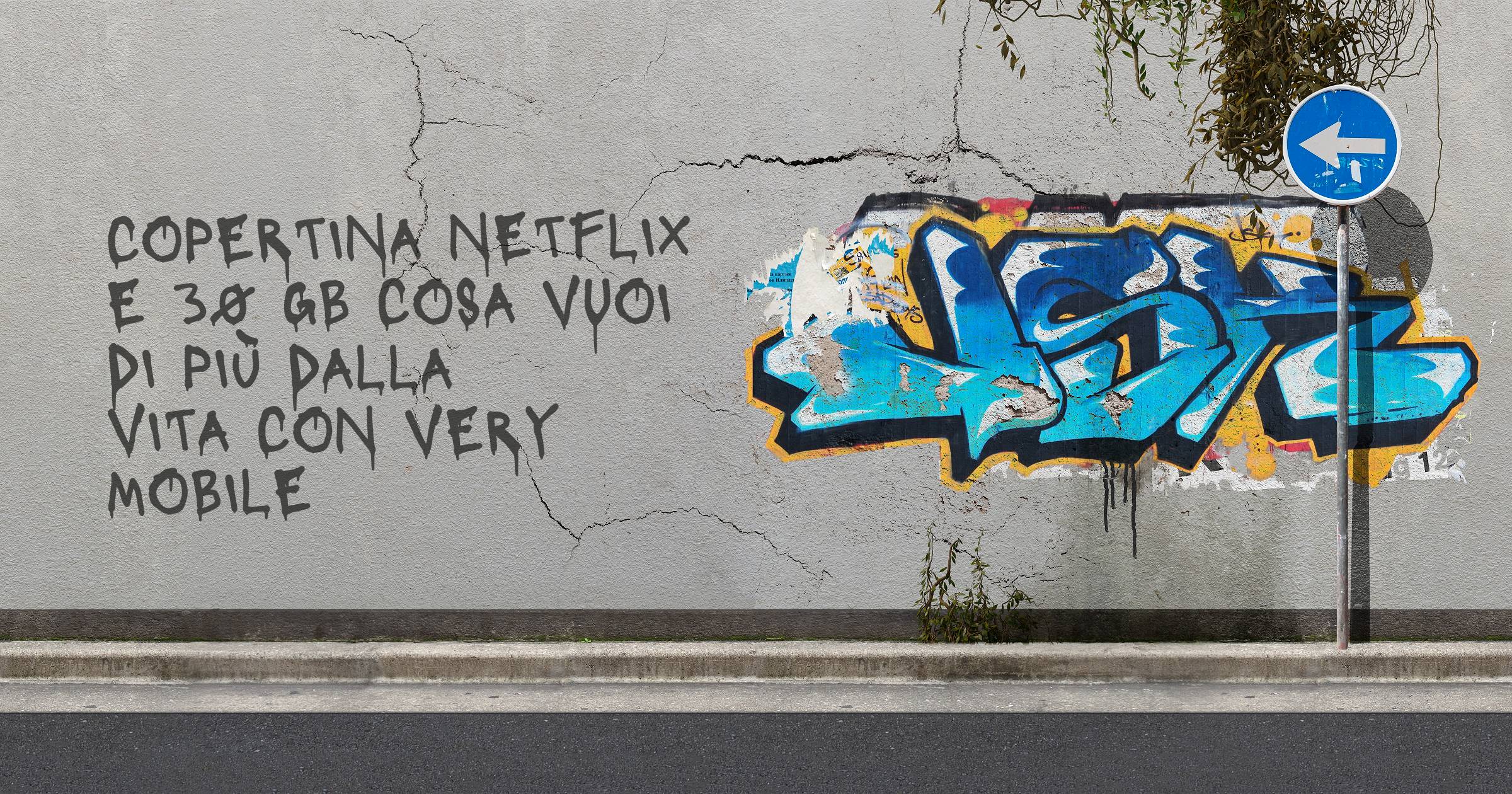 Copertina Netflix e 30 GB cosa vuoi di più dalla vita con very mobile