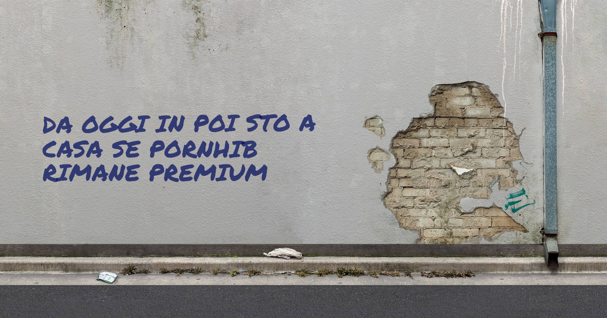 Da oggi in poi sto a casa se pornhib rimane premium