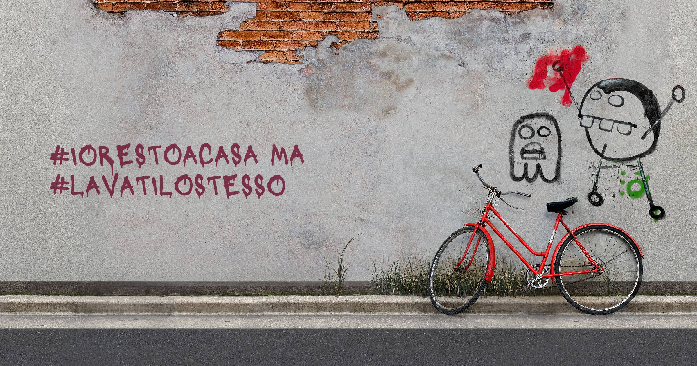 #iorestoacasa ma #lavatilostesso