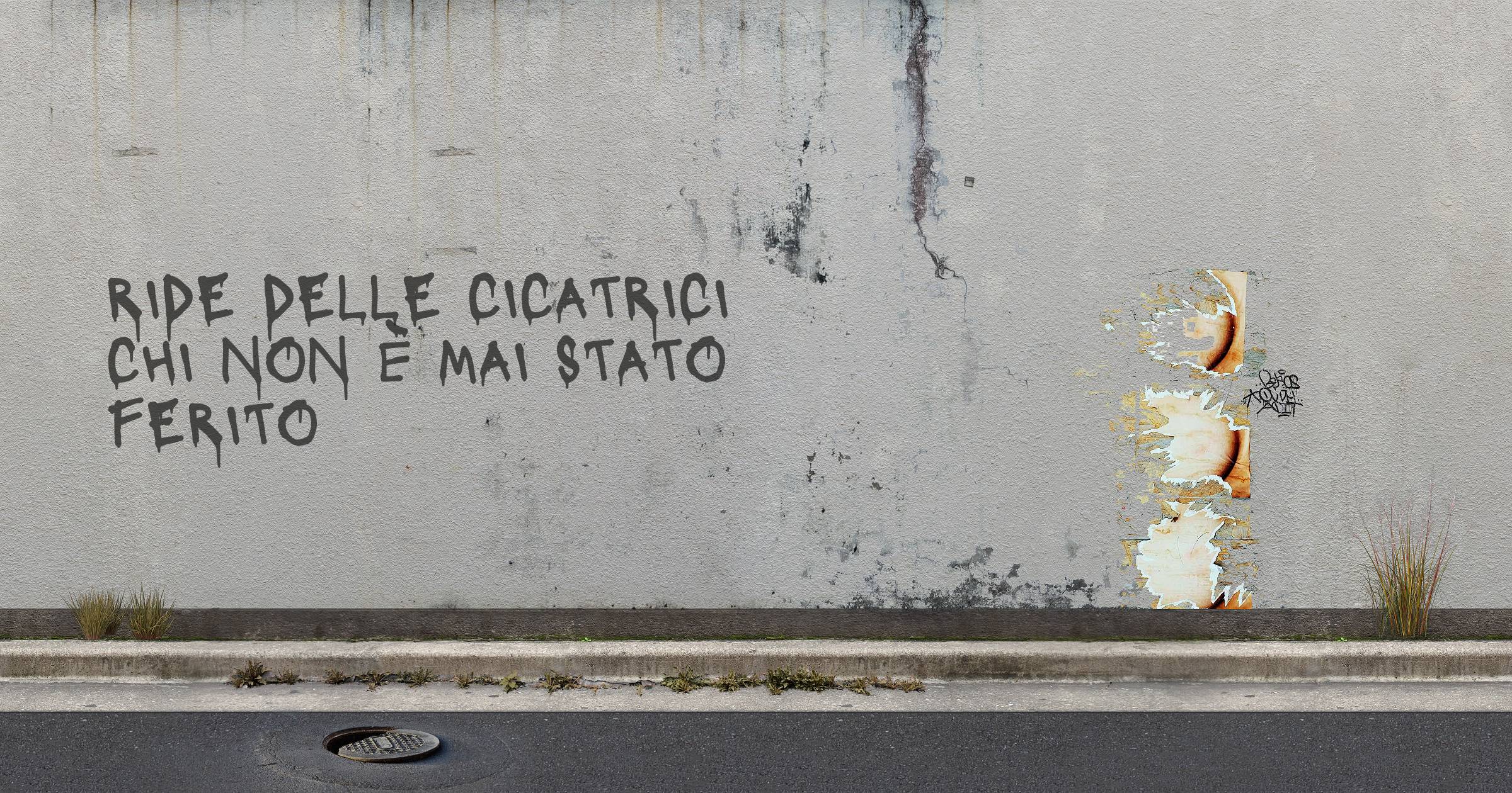 Ride delle cicatrici chi non è mai stato ferito