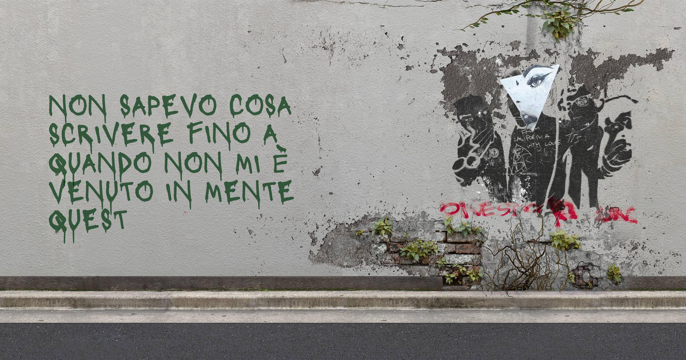 Non sapevo cosa scrivere fino a quando non mi è venuto in mente quest