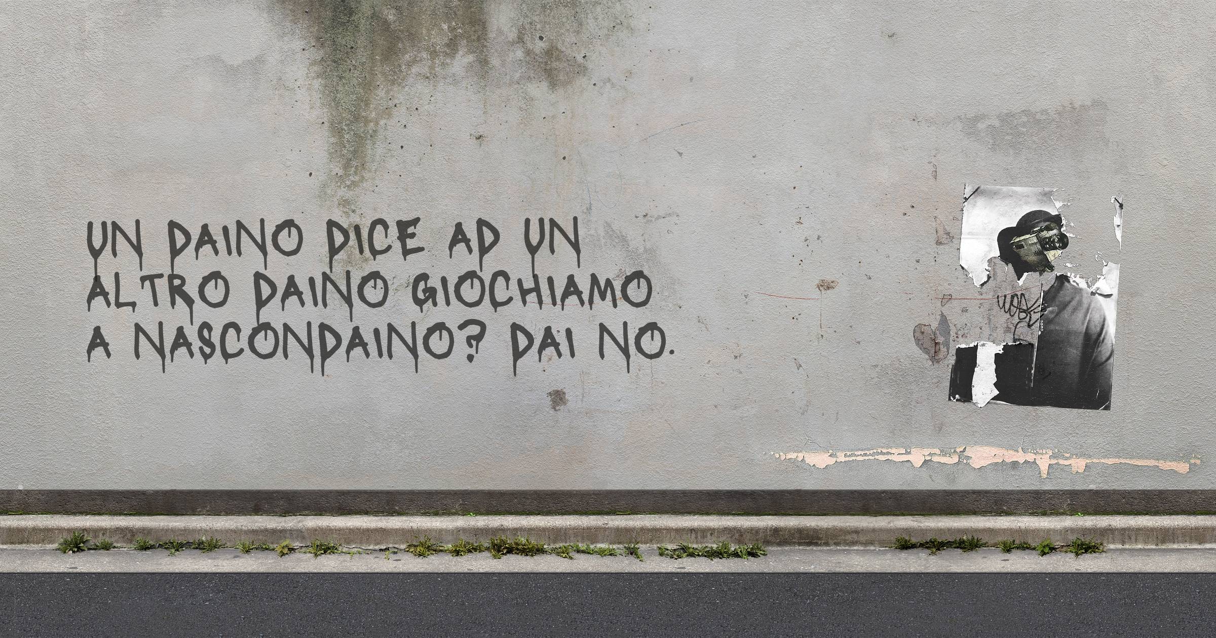 Un daino dice ad un altro daino giochiamo a nascondaino? Dai no.