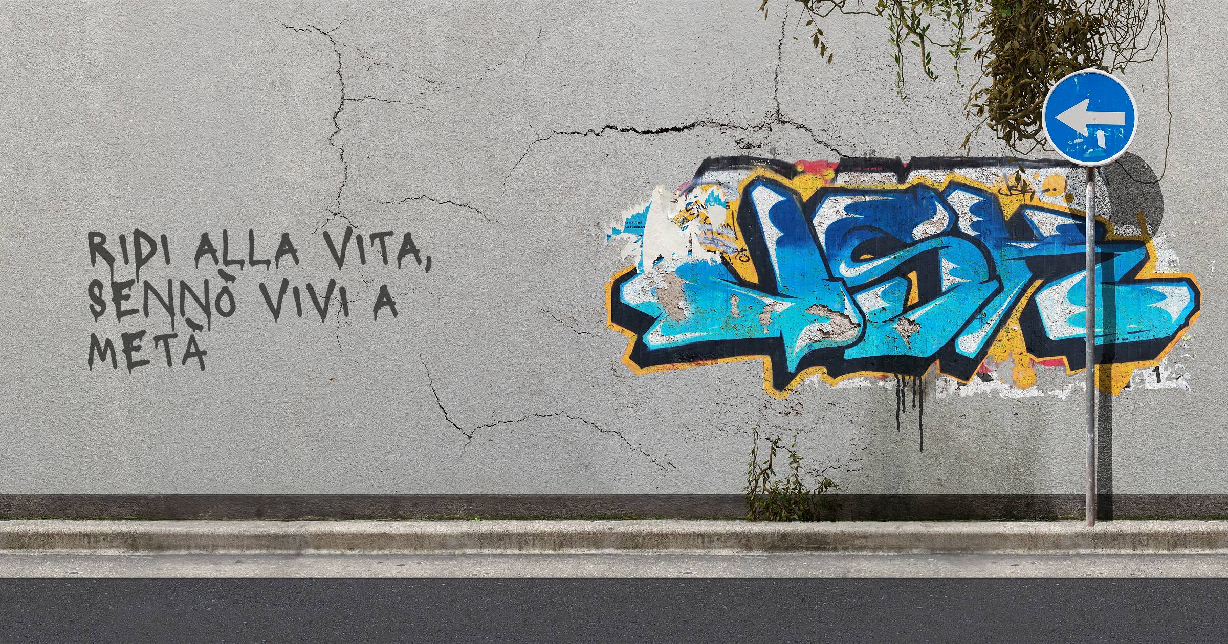 Ridi alla vita, sennò vivi a metà