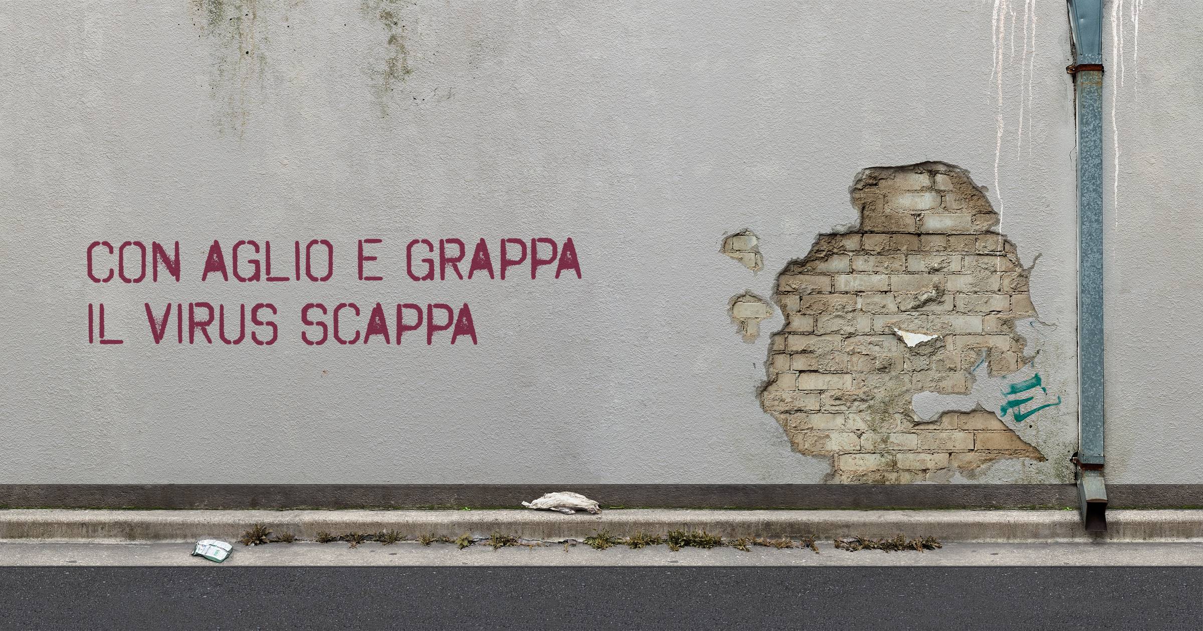 Con aglio e grappa il virus scappa
