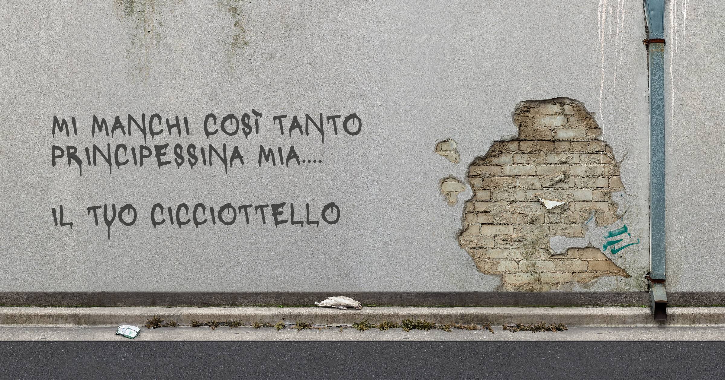 Mi manchi così tanto principessina mia.... Il tuo cicciottello