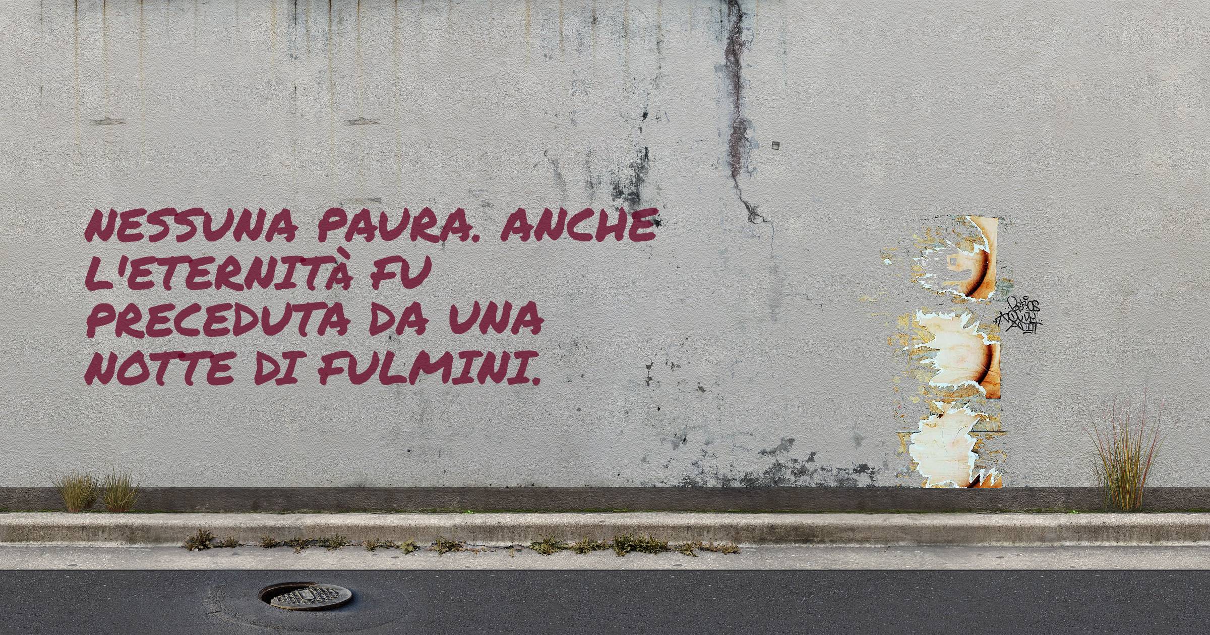 Nessuna paura. Anche l'Eternità fu preceduta da una notte di fulmini.
