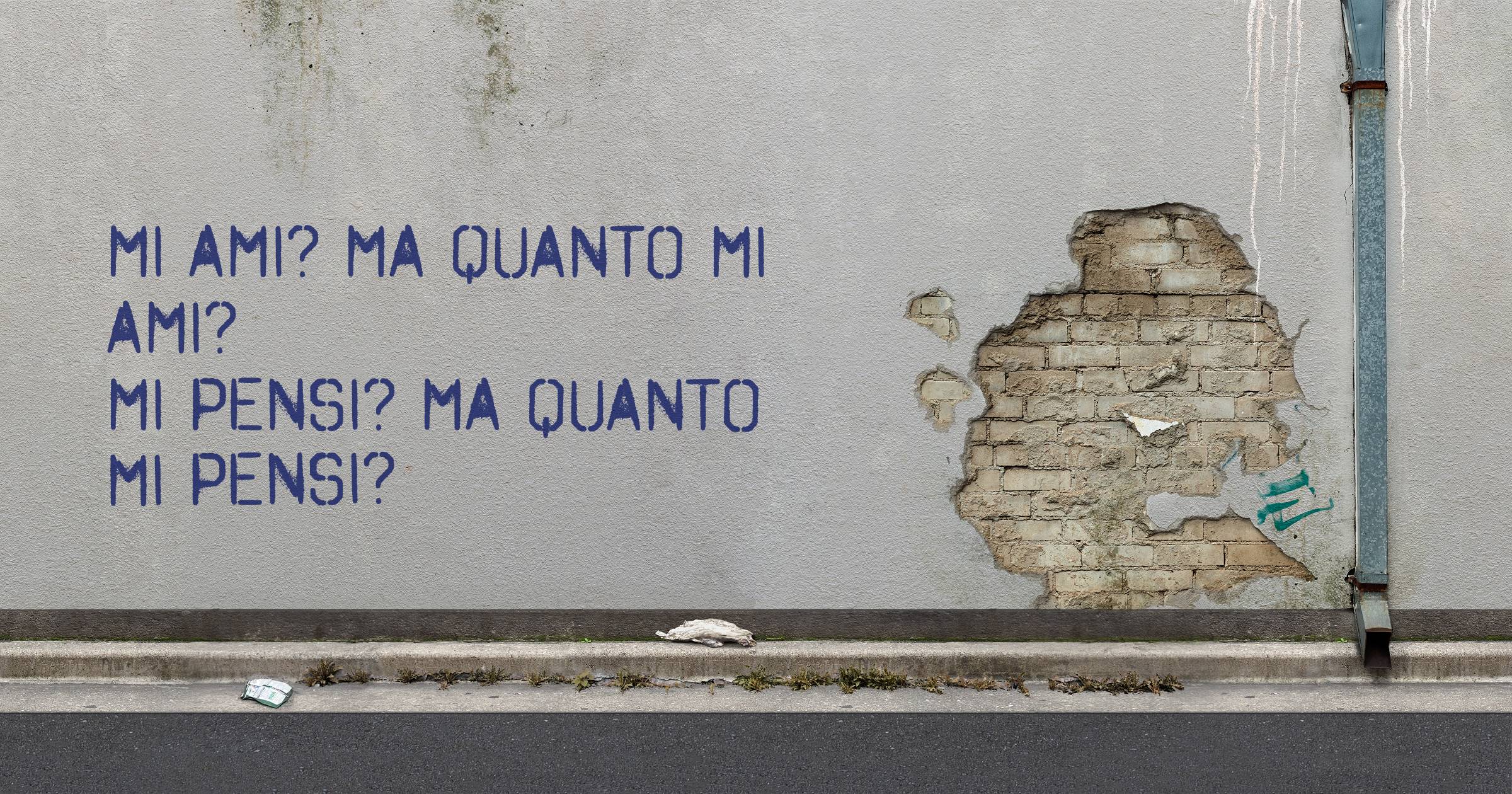 Mi ami? Ma quanto mi ami? Mi pensi? Ma quanto mi pensi?