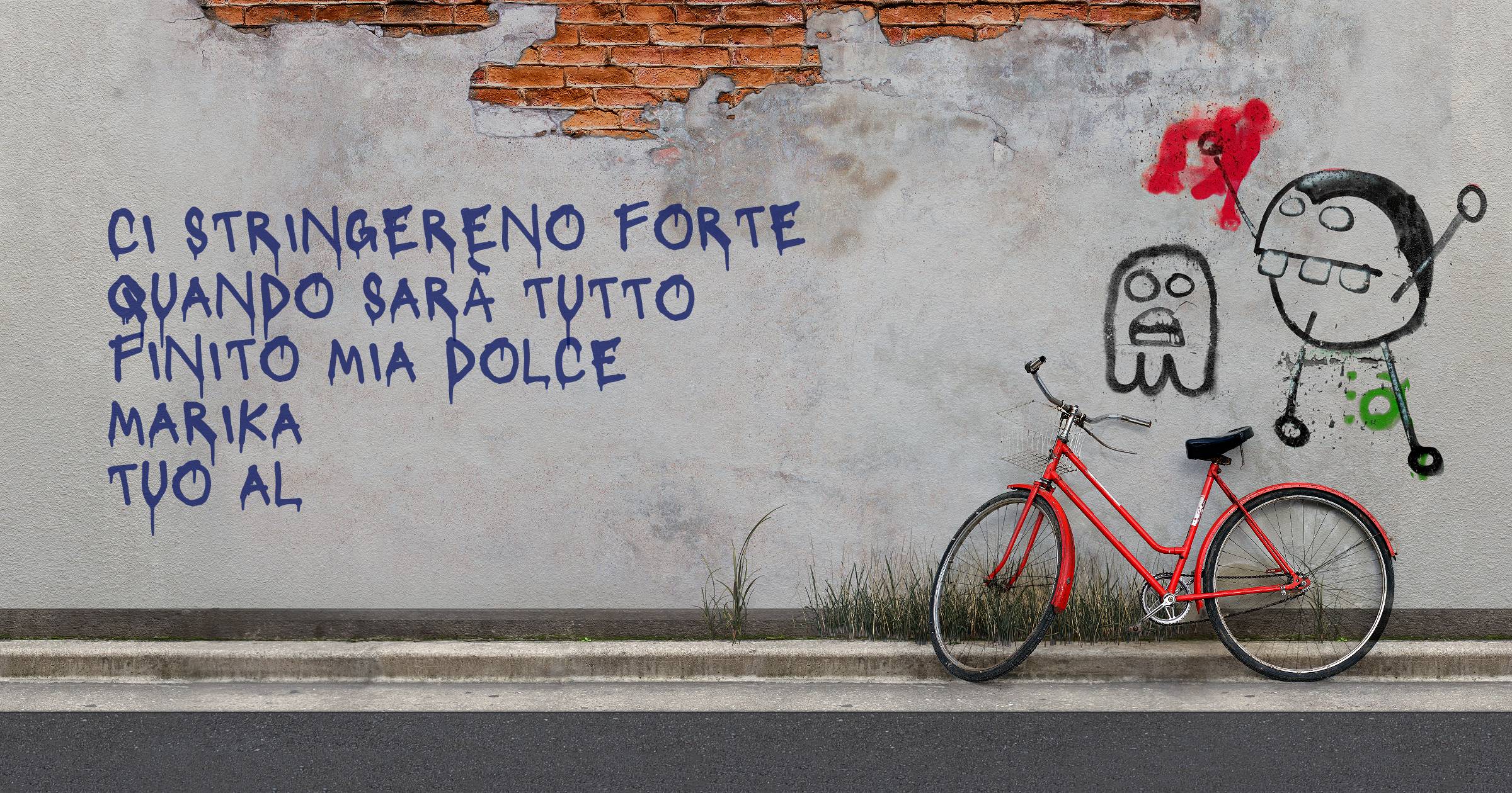Ci stringereno forte quando sarà tutto finito mia dolce Marika
Tuo Al