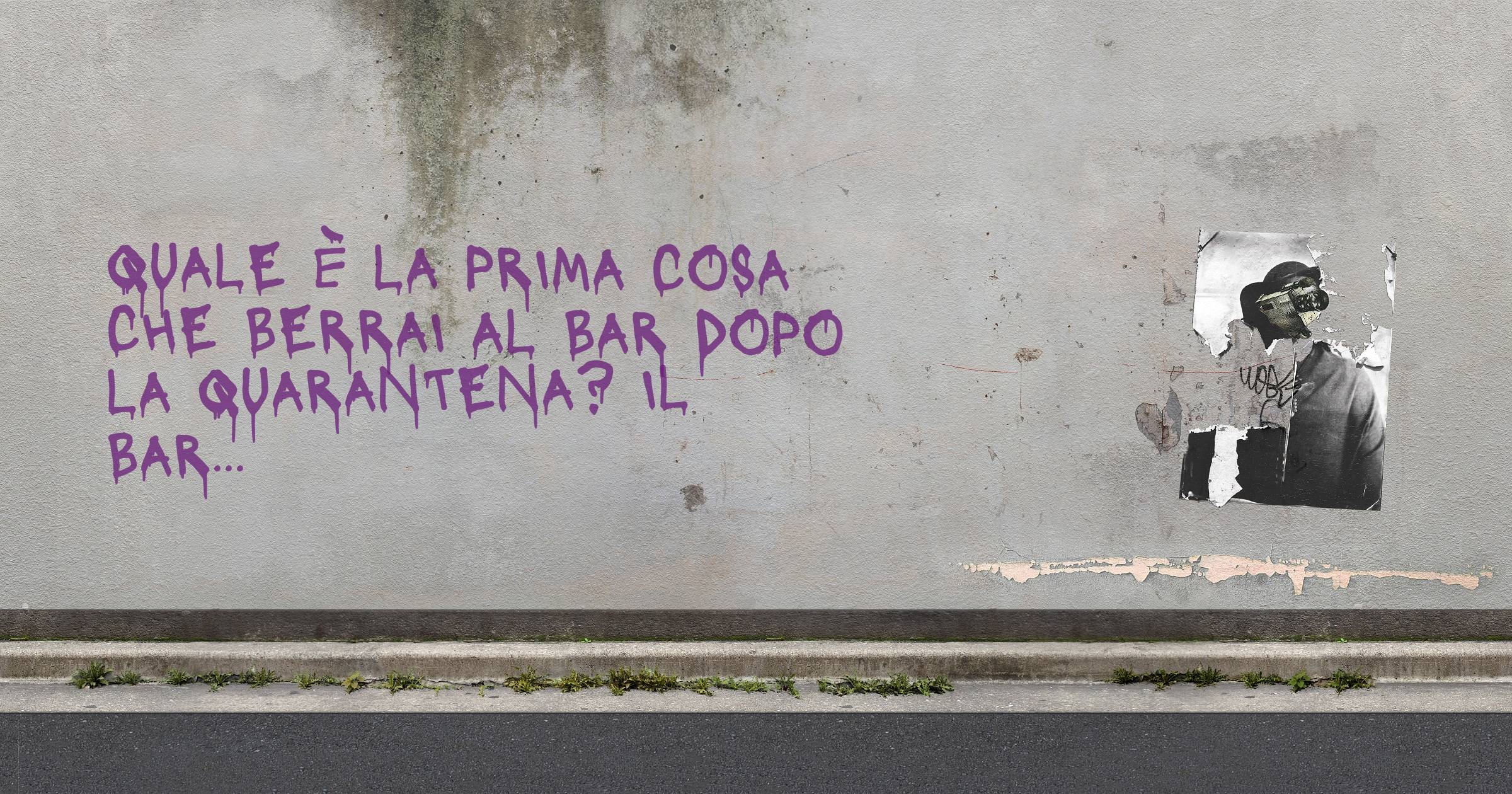 Quale è la prima cosa che berrai al bar dopo la quarantena? Il bar...
