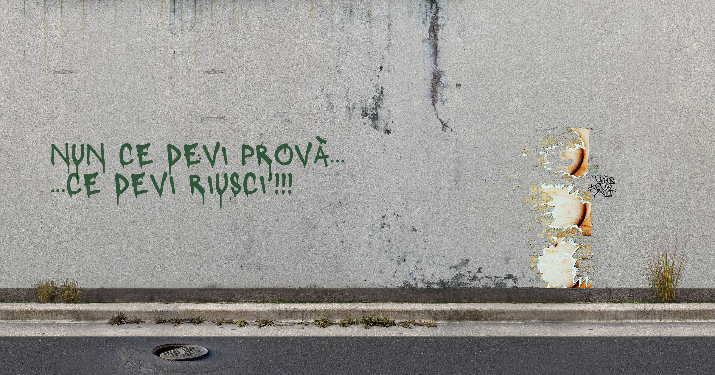 Nun ce devi provà...
...ce devi RIUSCI'!!!