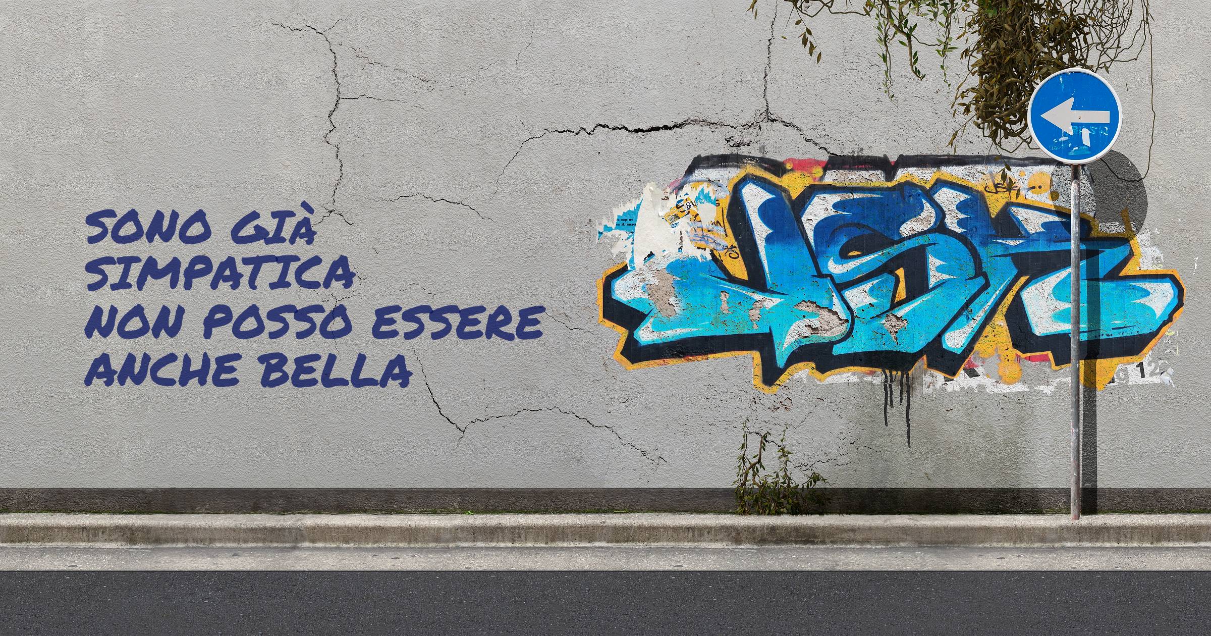sono già simpatica
non posso essere anche bella