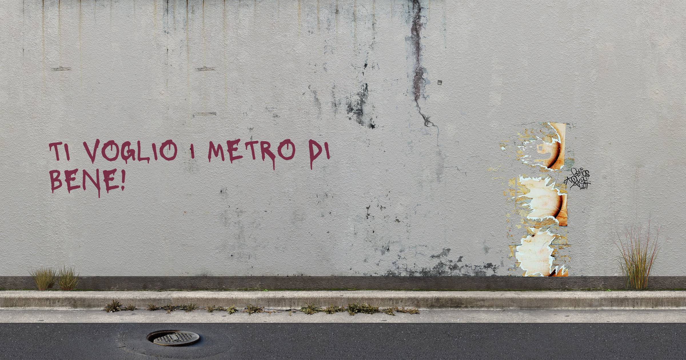 Ti voglio 1 metro di bene!