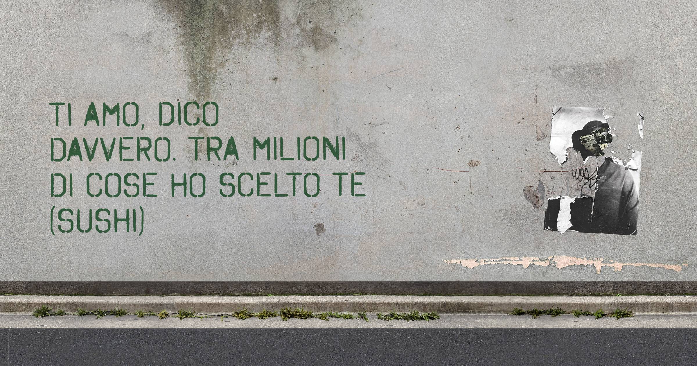 Ti amo, dico davvero. Tra milioni di cose ho scelto te (sushi)