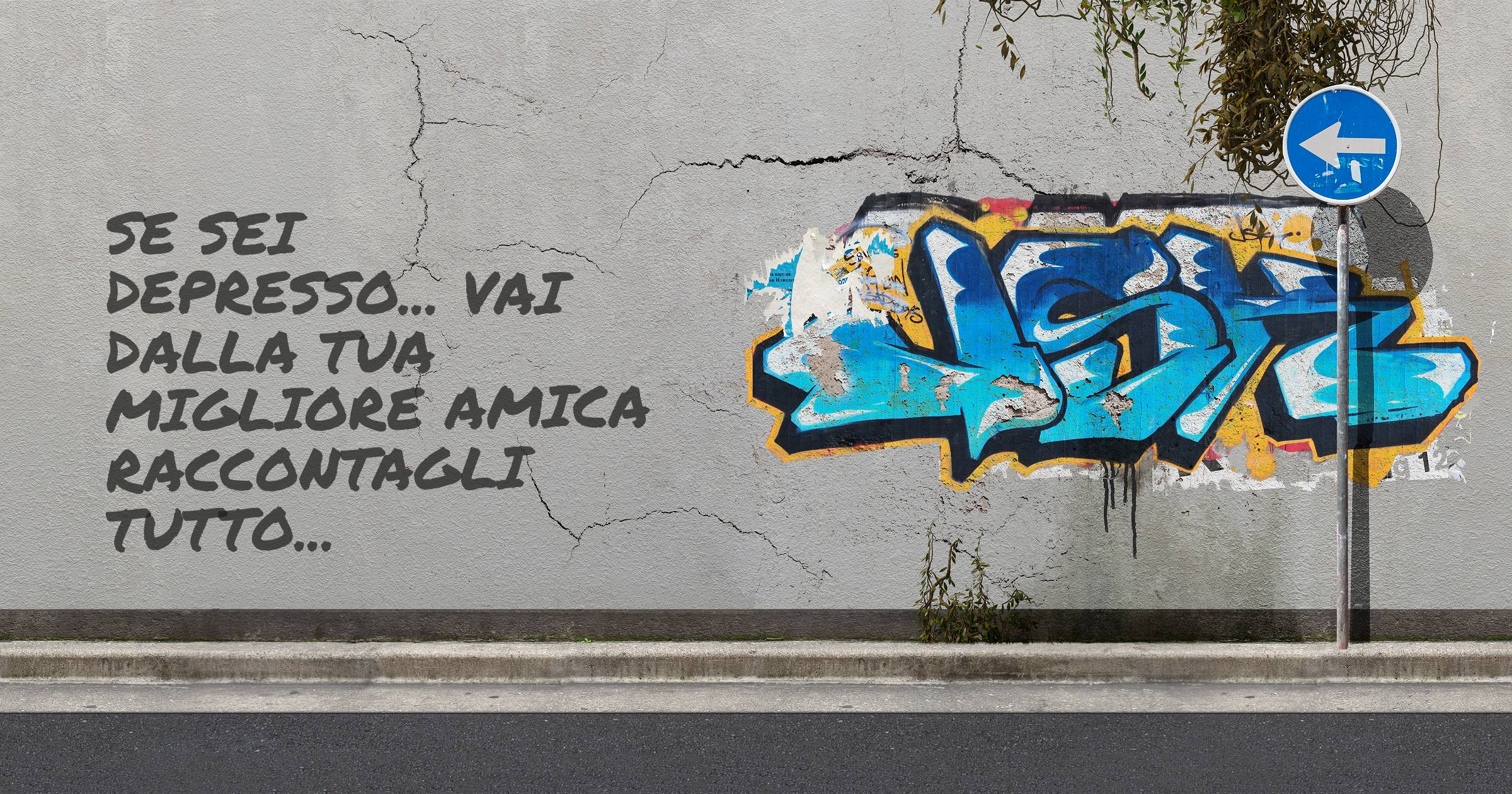 Se sei depresso... Vai dalla tua Migliore Amica raccontagli tutto...