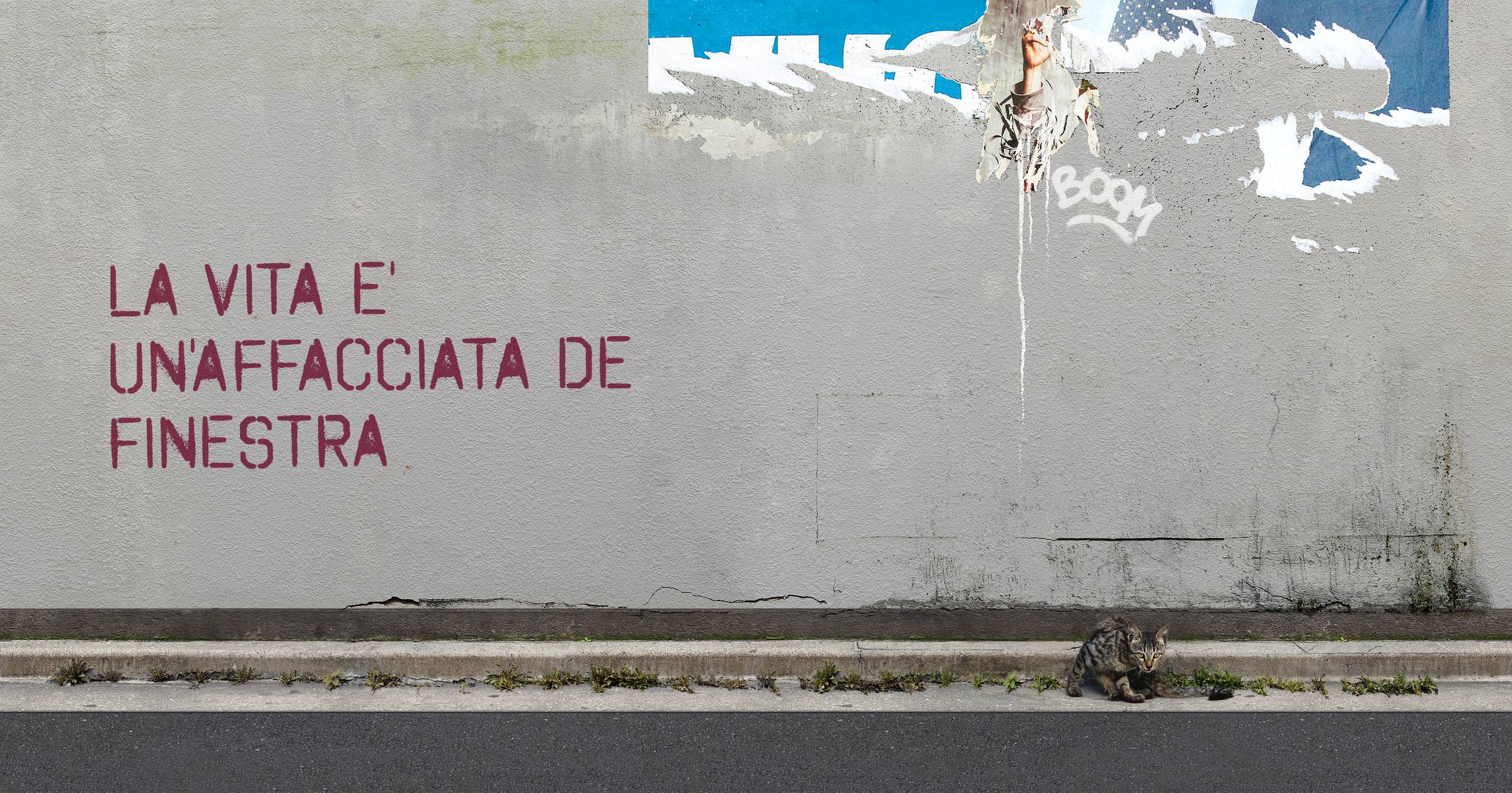 LA VITA E' UN'AFFACCIATA DE FINESTRA