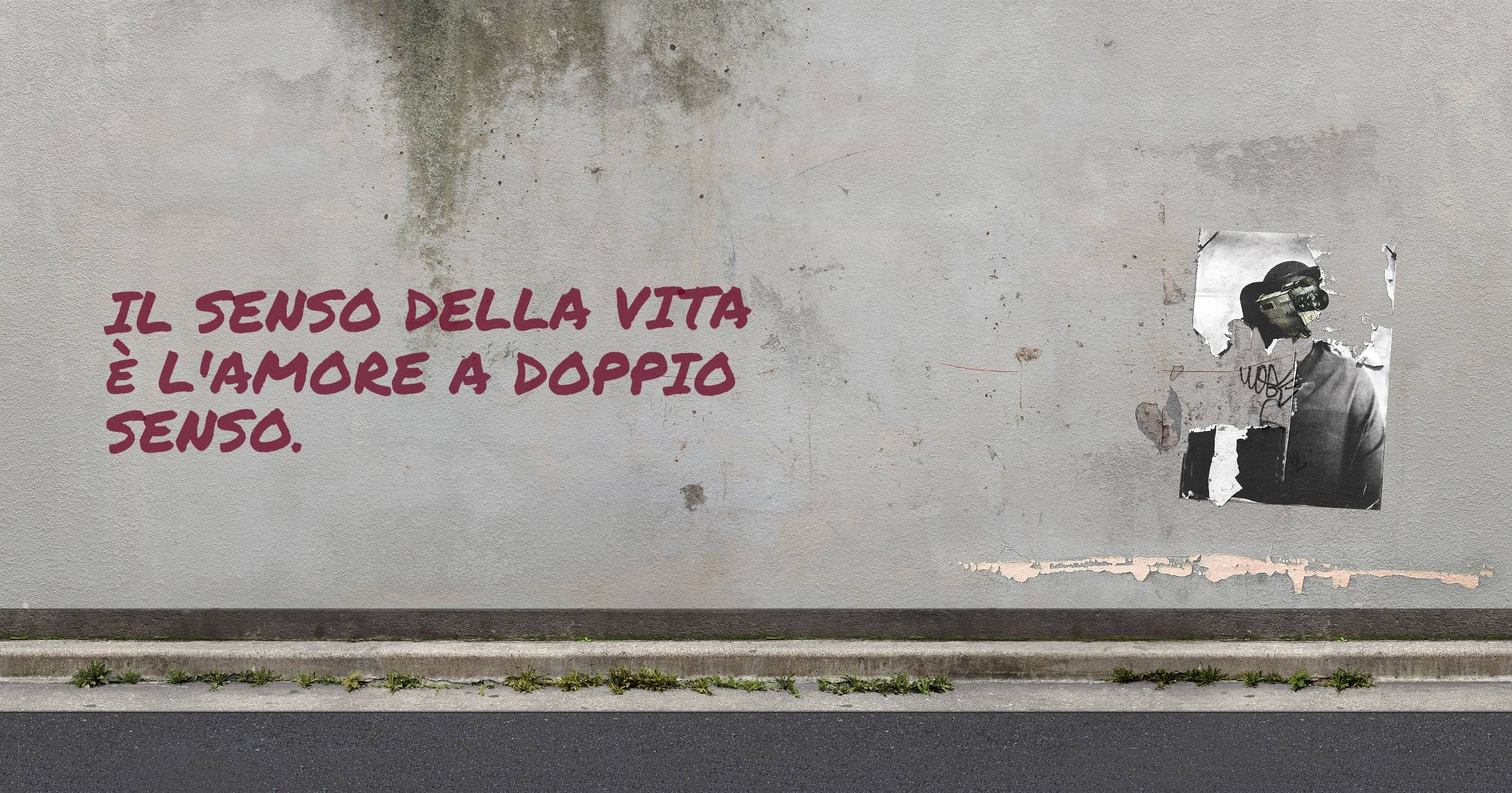 Il senso della vita è l'amore a doppio senso.