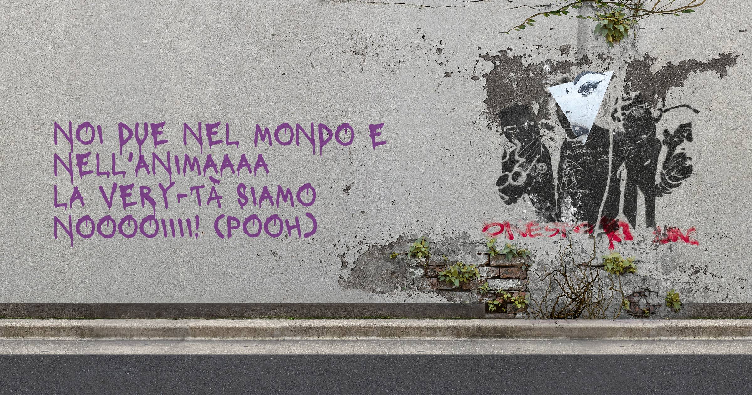 Noi due nel mondo e nell'animaaaa
La very-tà siamo nooooiiii! (Pooh)