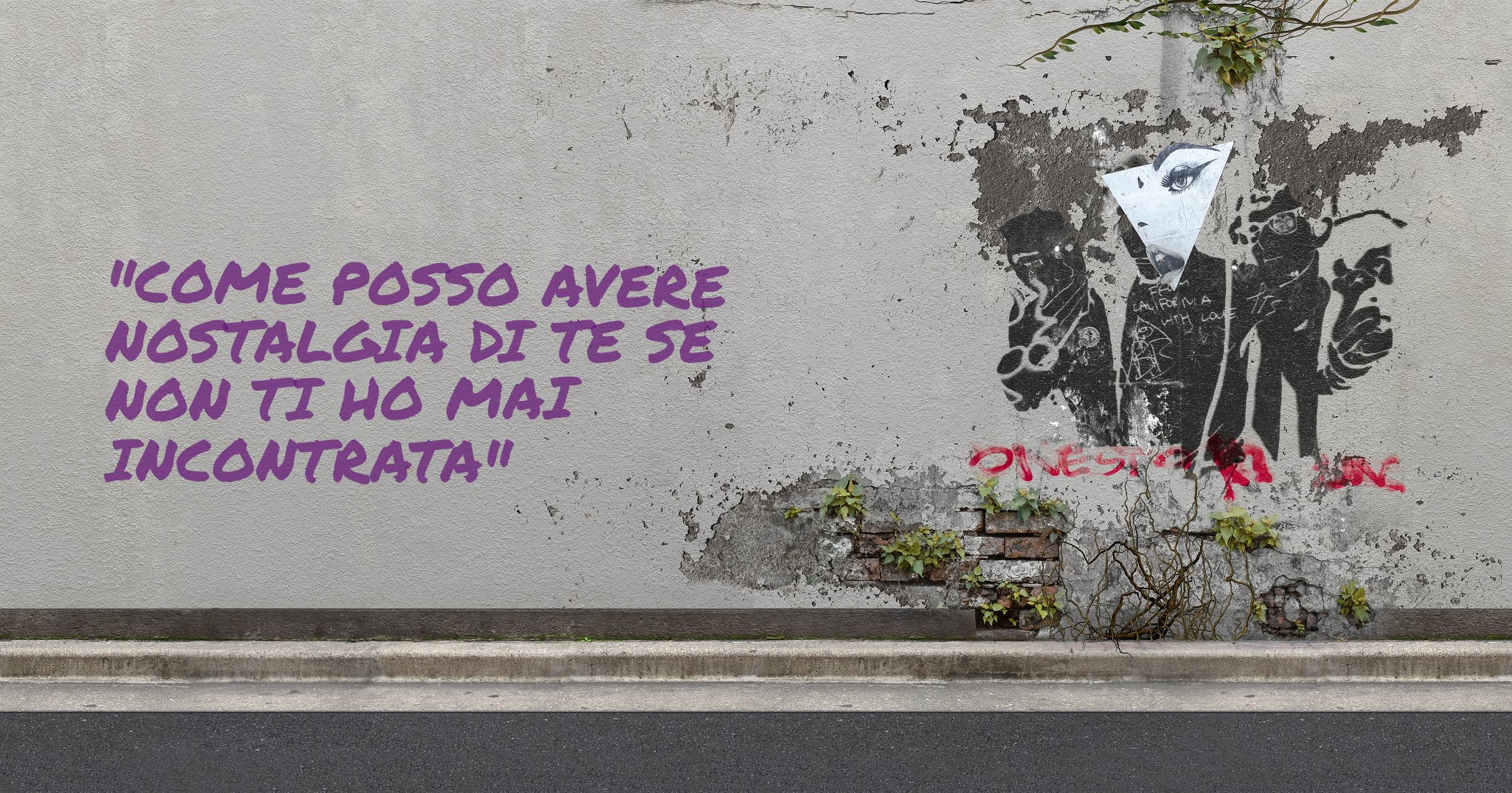 'Come posso avere nostalgia di te se non ti ho mai incontrata'