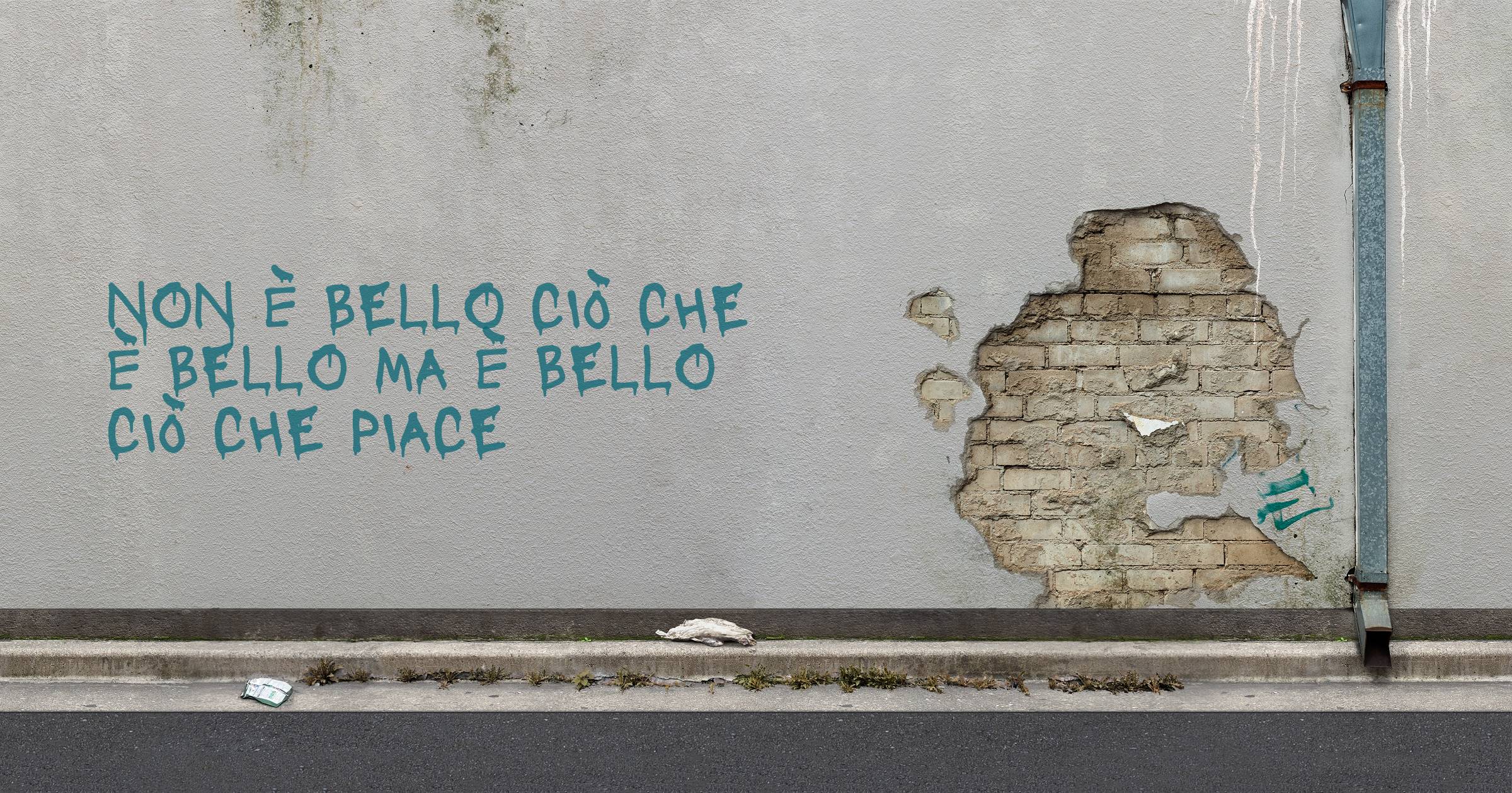 Non è bello ciò che è bello ma è bello ciò che piace