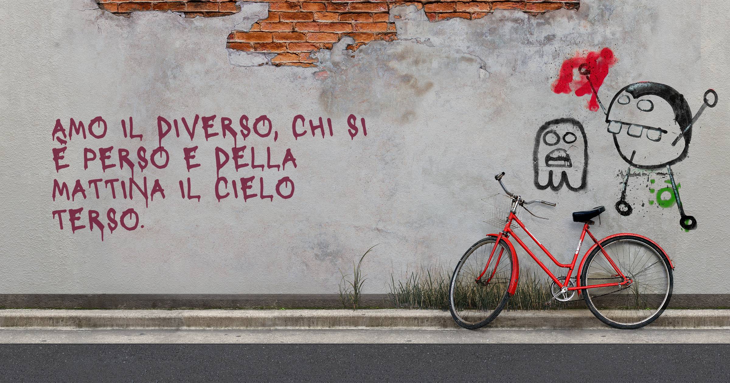AMO IL DIVERSO, CHI SI È PERSO E DELLA MATTINA IL CIELO TERSO.