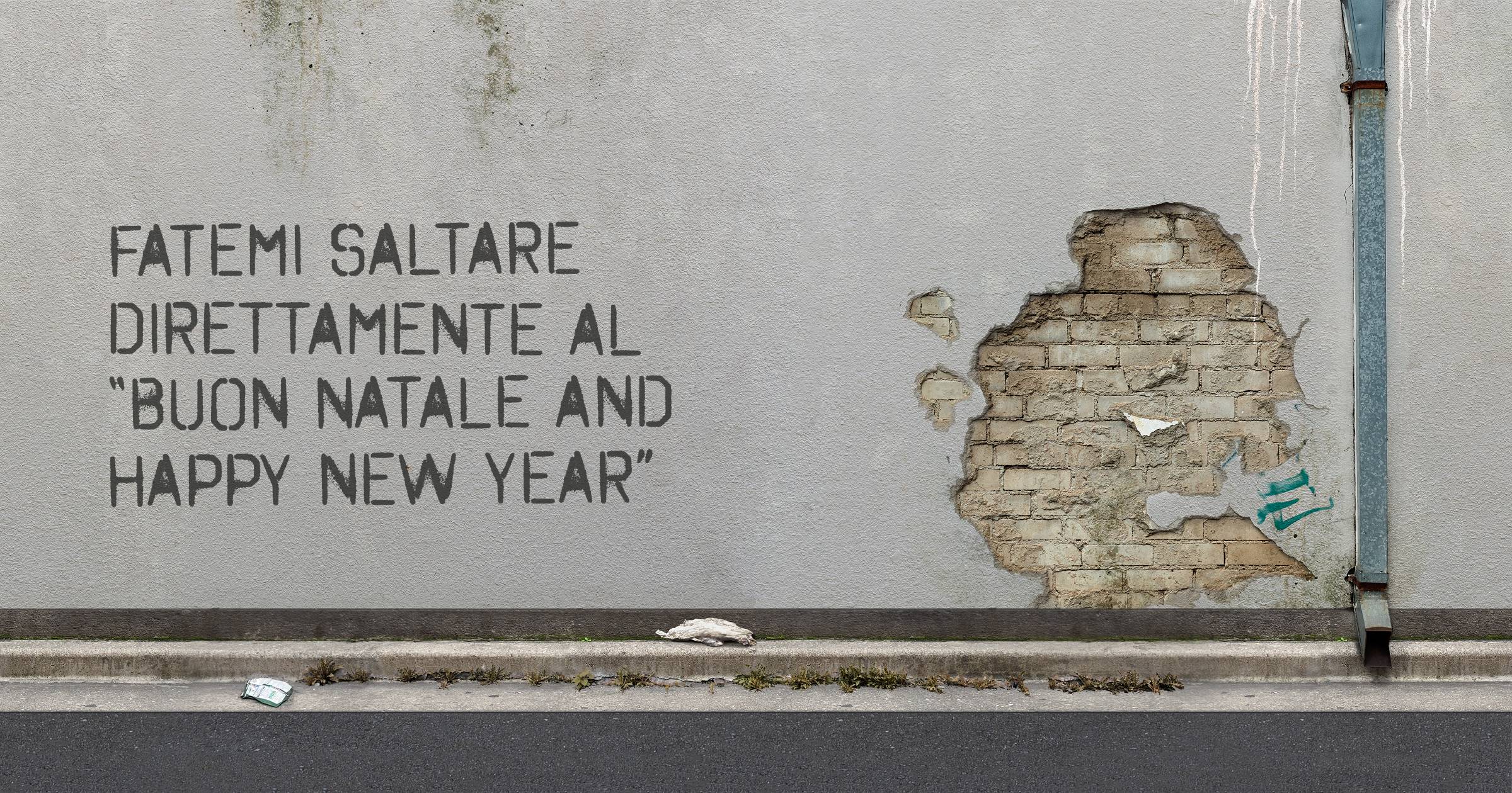 Fatemi saltare direttamente al “Buon Natale and Happy New Year”