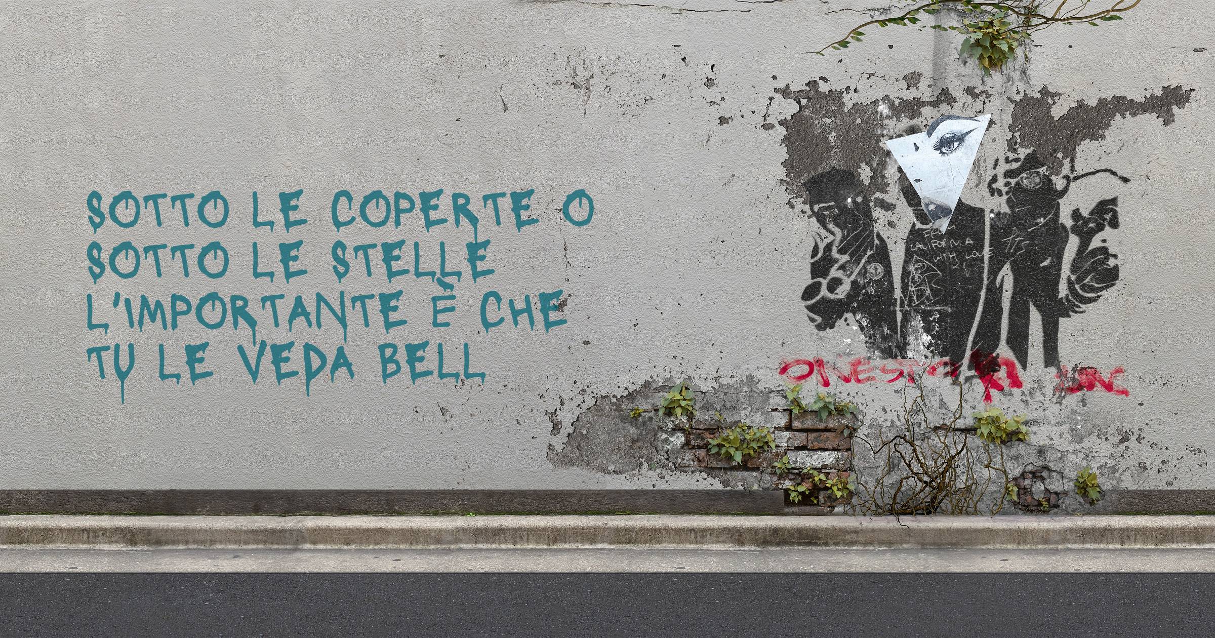 Sotto le coperte o sotto le stelle l'importante è che tu le veda bell