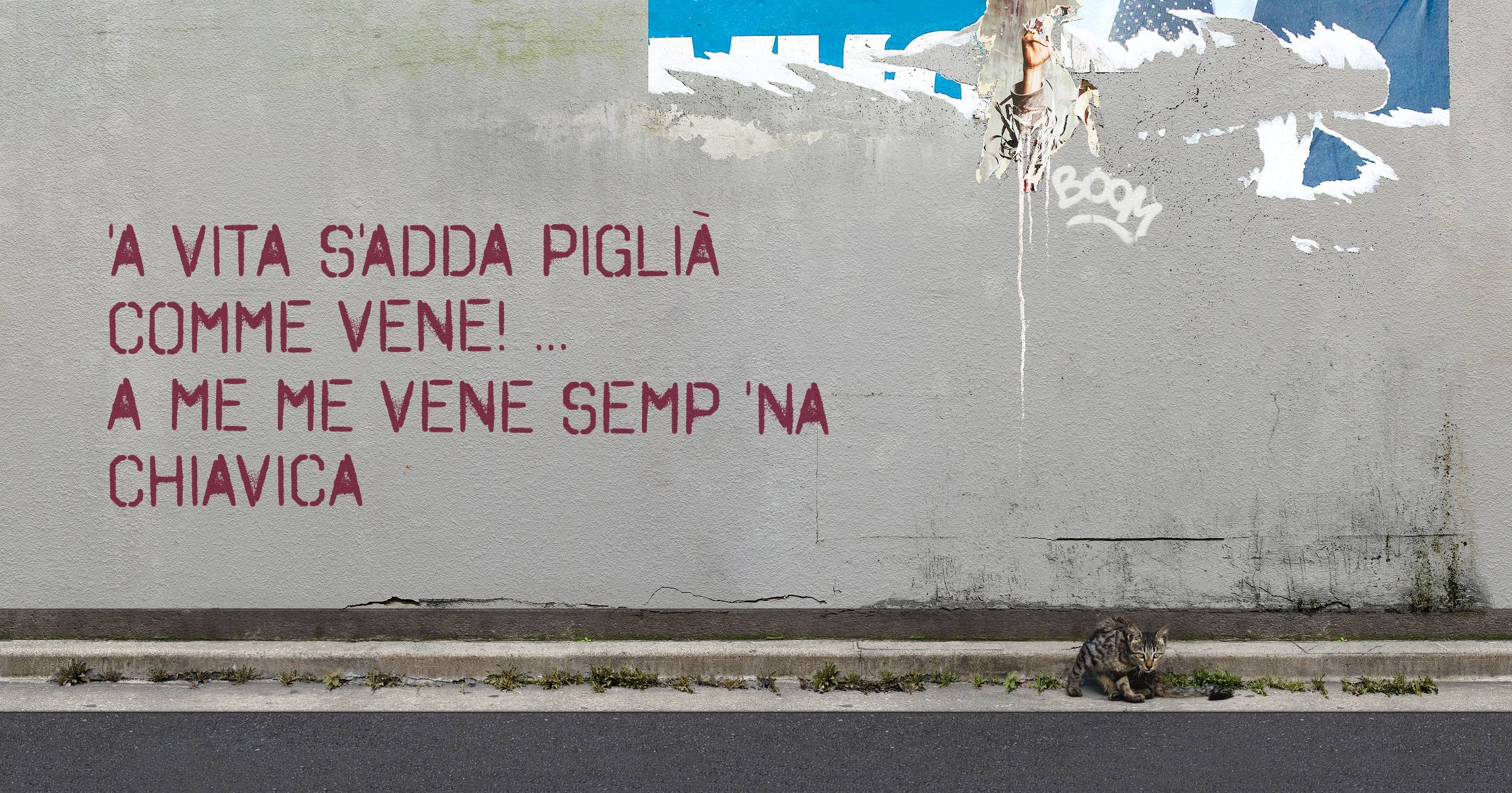 'A vita s'adda piglià comme vene! ...
A me me vene semp 'na chiavica