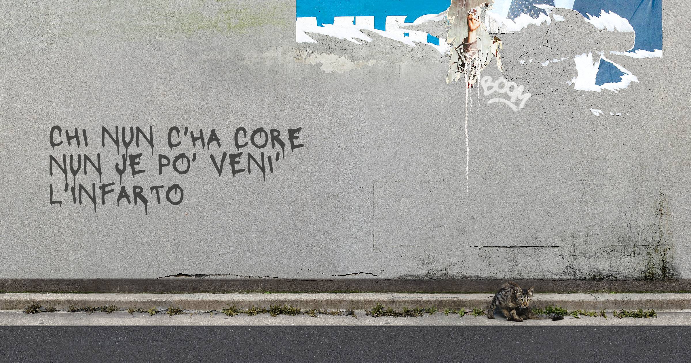 CHI NUN C'HA CORE
NUN JE PO' VENI'
L'INFARTO