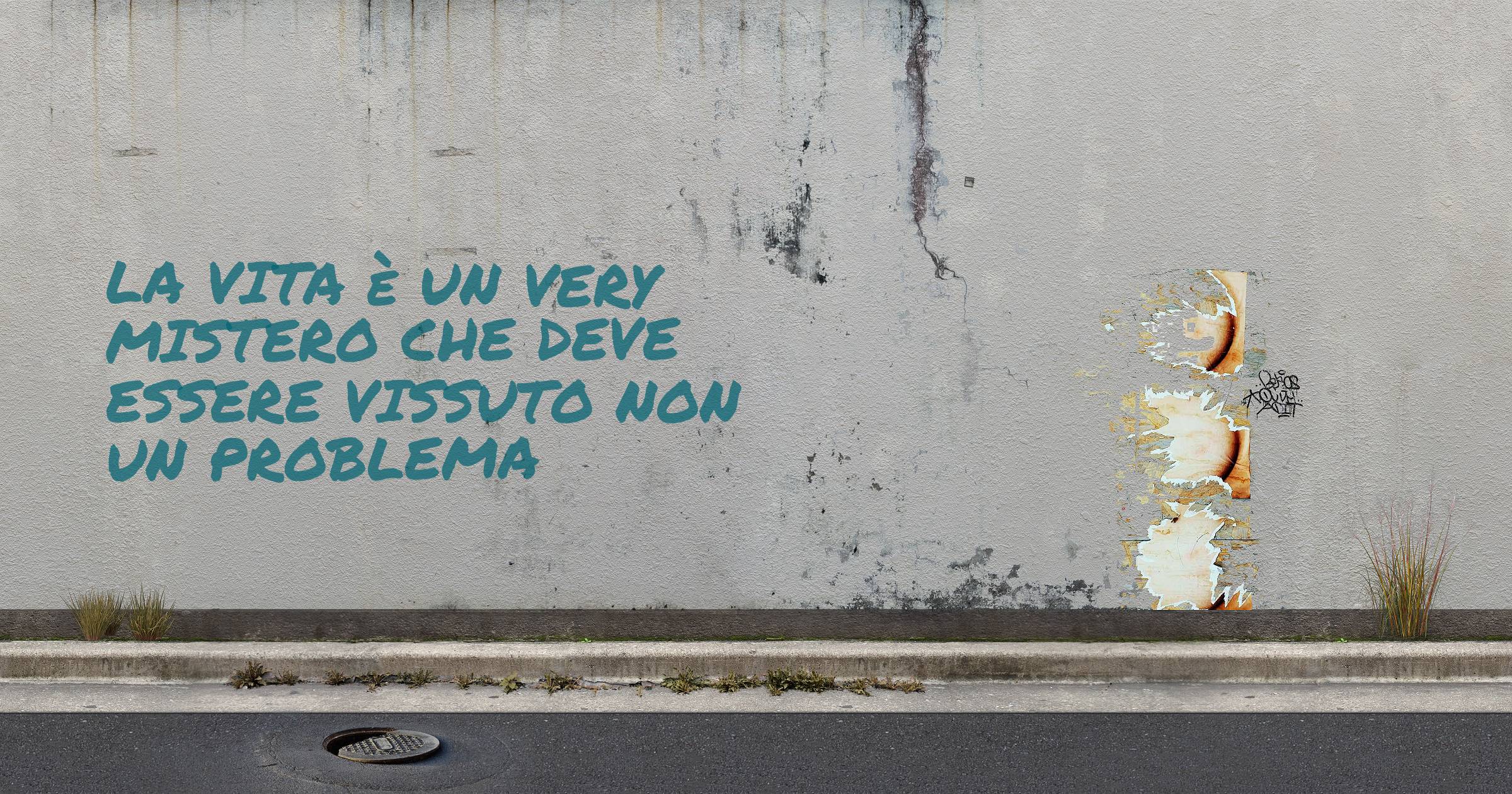 La vita è un very mistero che deve essere vissuto non un problema