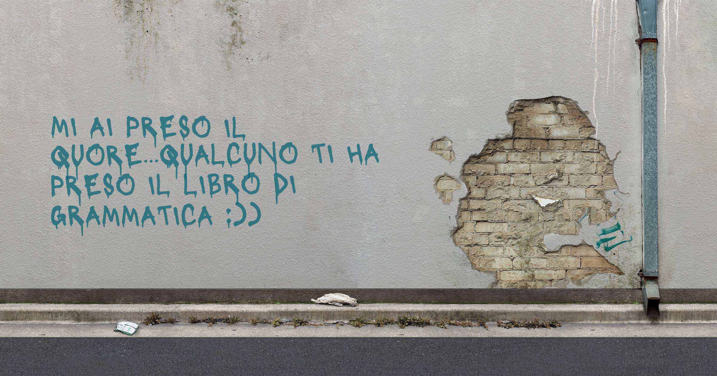 Mi ai preso il quore...Qualcuno ti ha preso il libro di grammatica :))