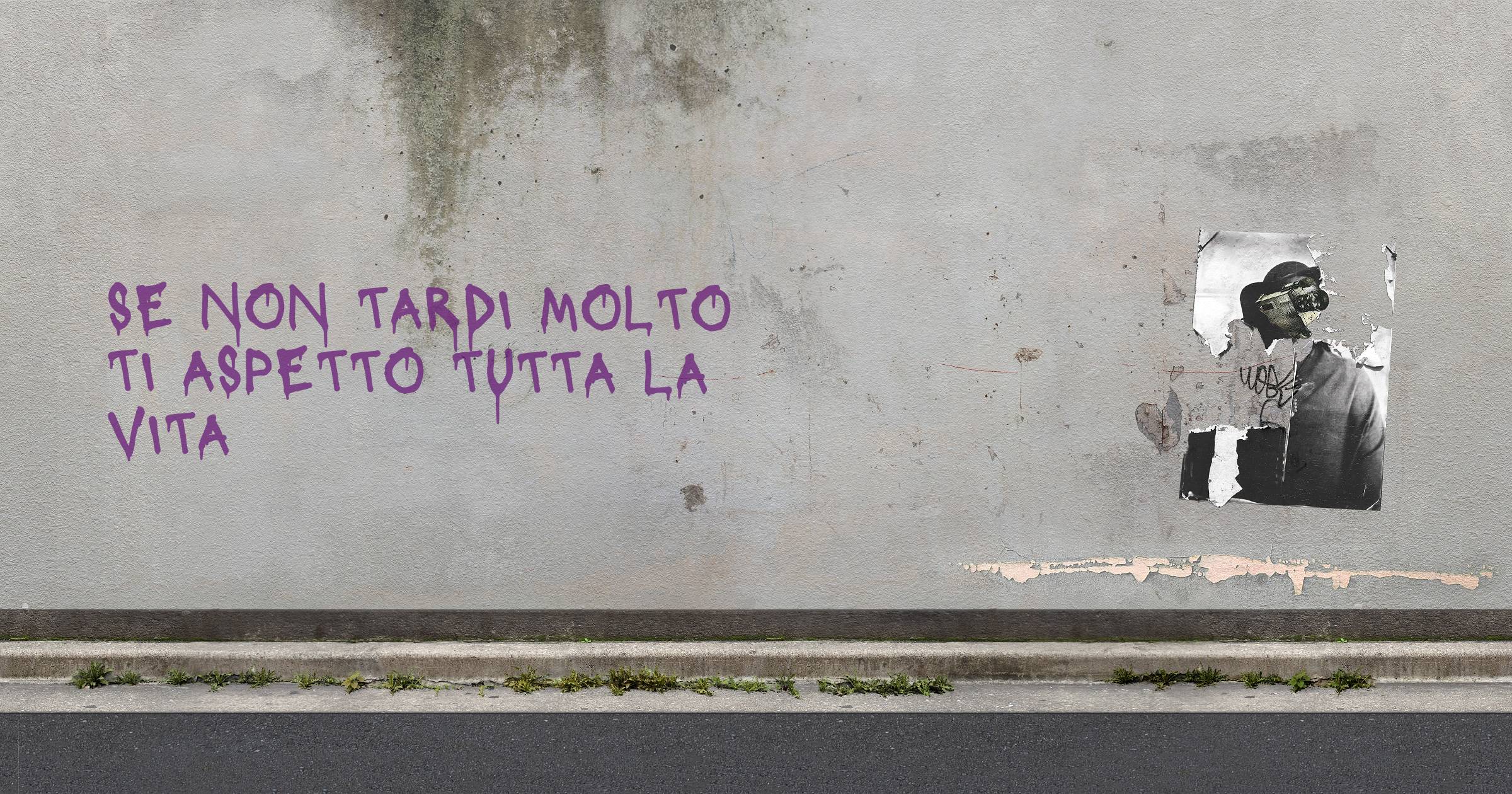 SE NON TARDI MOLTO
TI ASPETTO TUTTA LA VITA