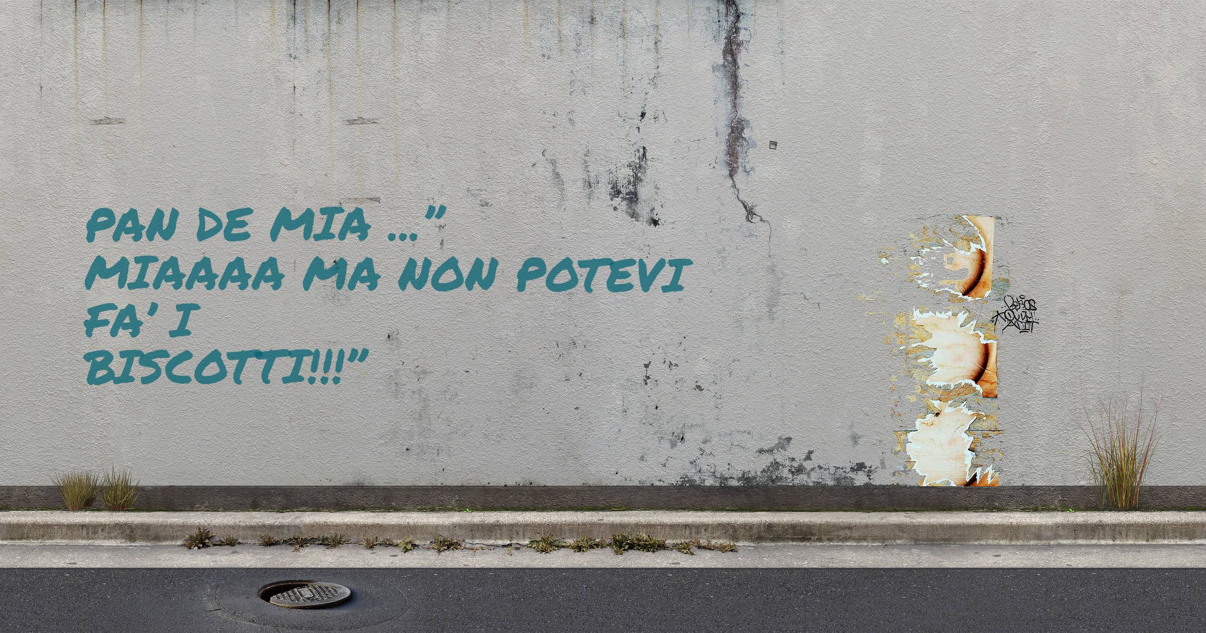 Pan de Mia ...” Miaaaa ma non potevi fa’ i biscotti!!!”