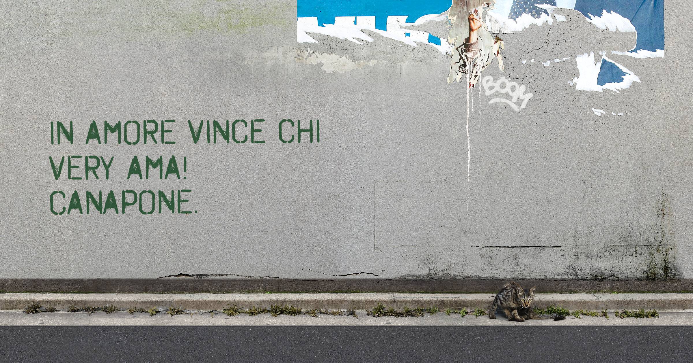 In amore vince chi very ama!
Canapone.