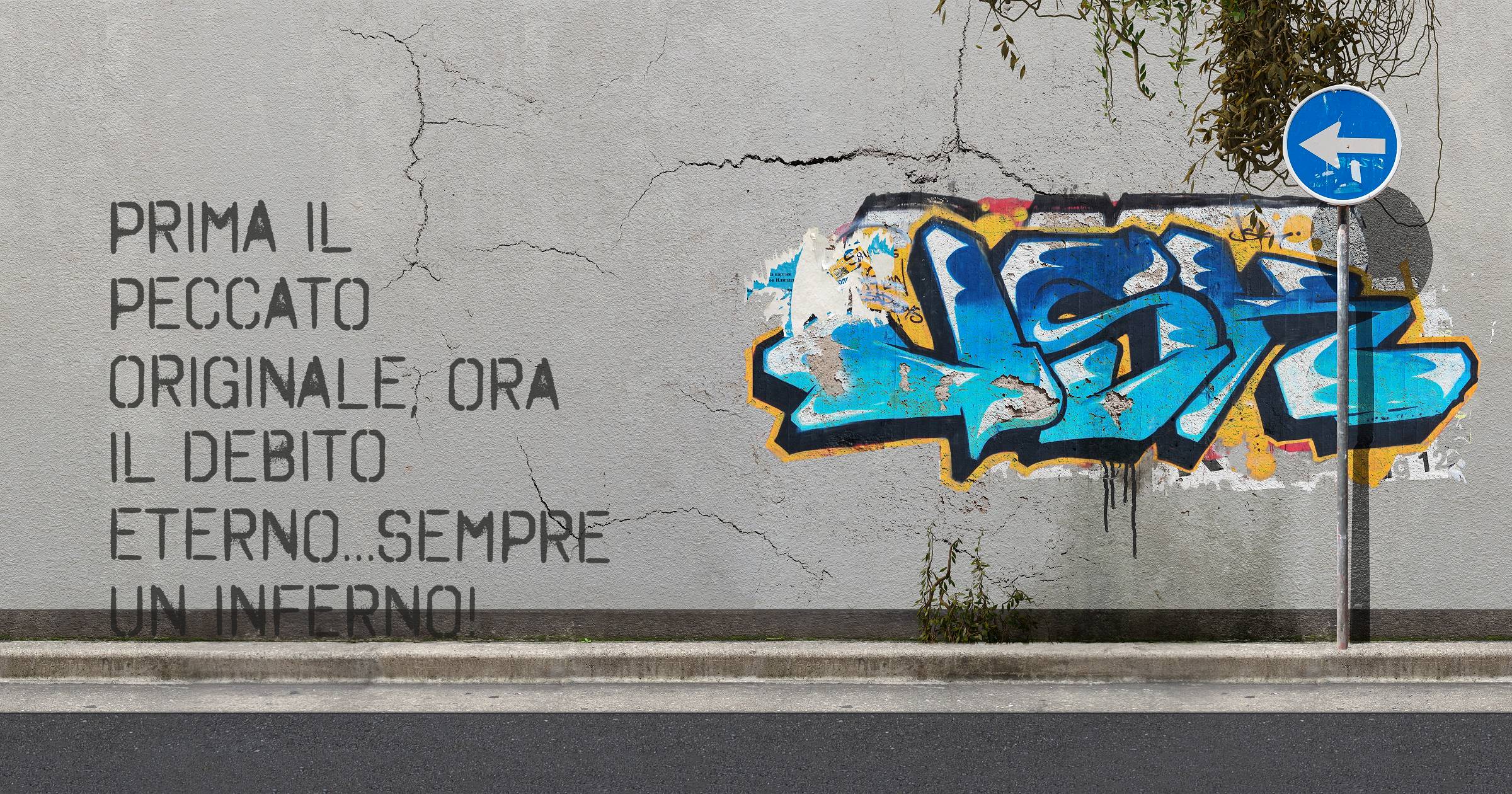 Prima il peccato originale, ora il debito eterno...sempre un inferno!