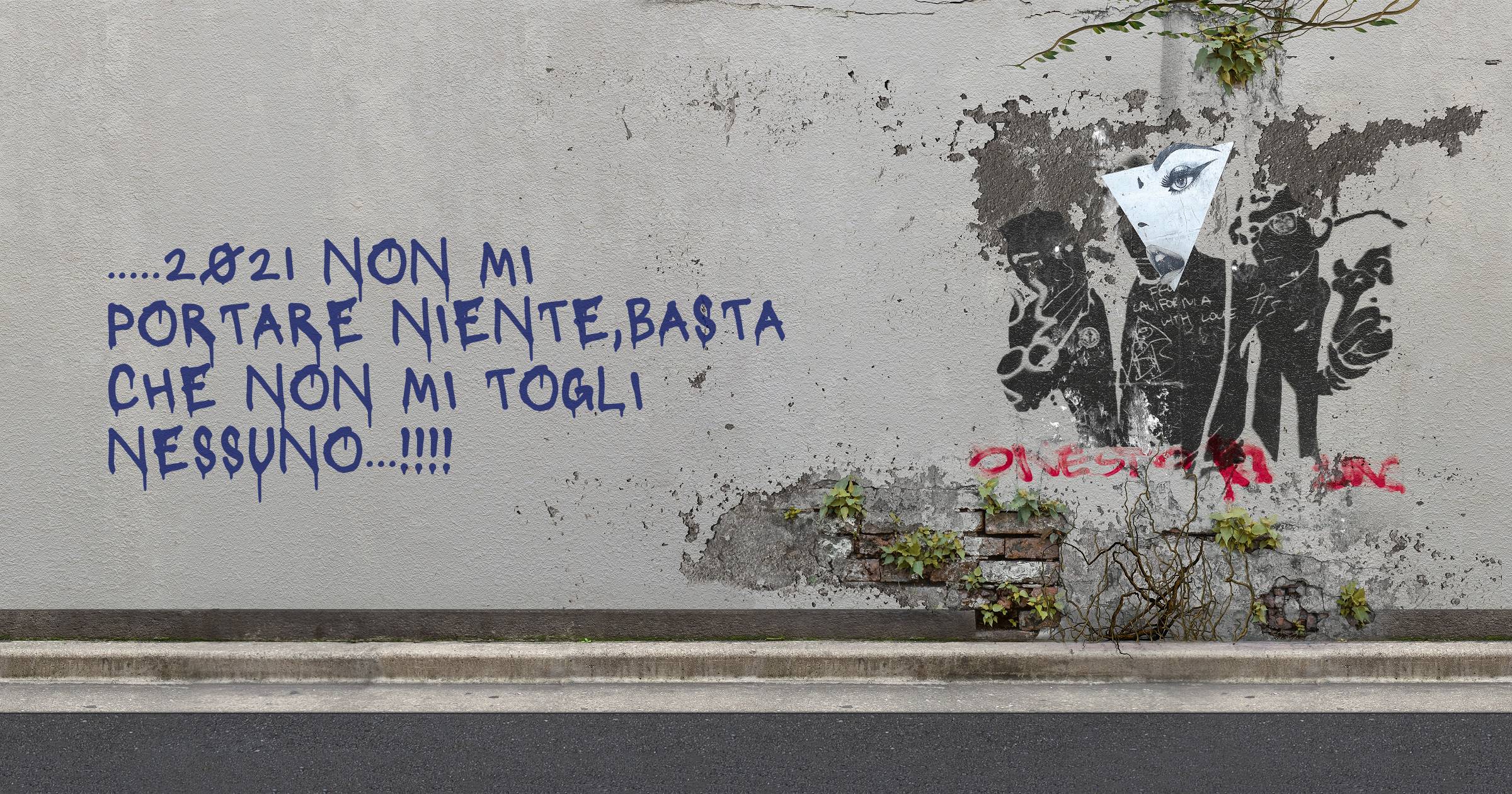 .....2021 non mi portare niente,BASTA CHE NON MI TOGLI NESSUNO...!!!!