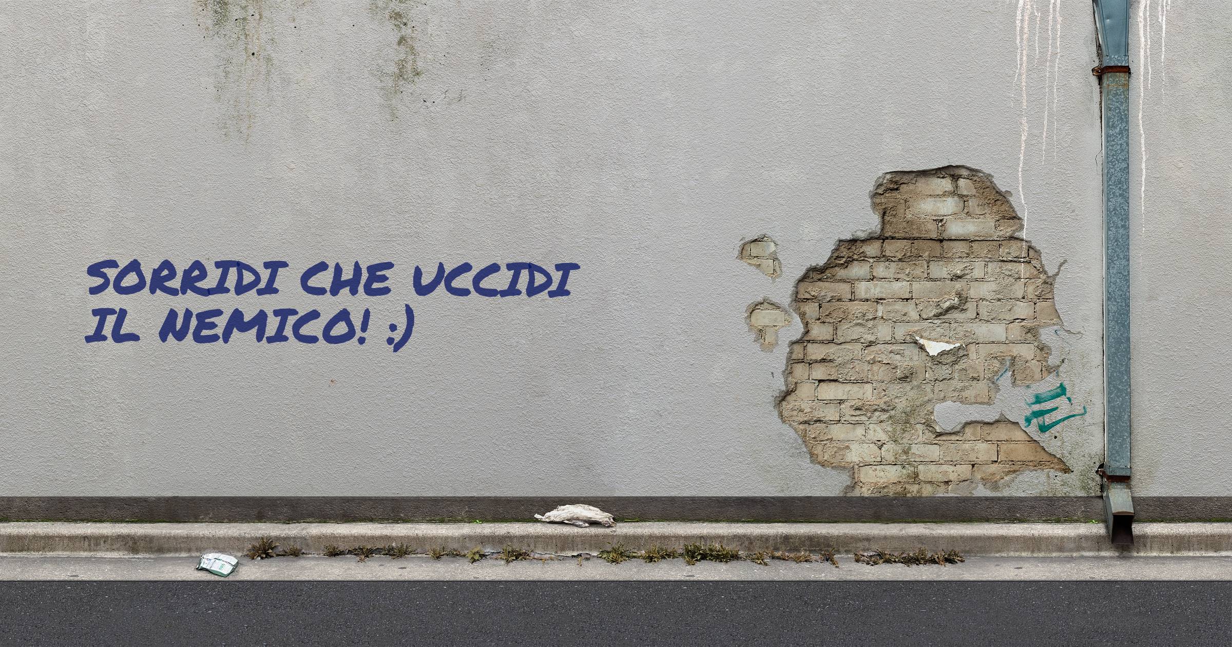 Sorridi che uccidi il nemico! :)