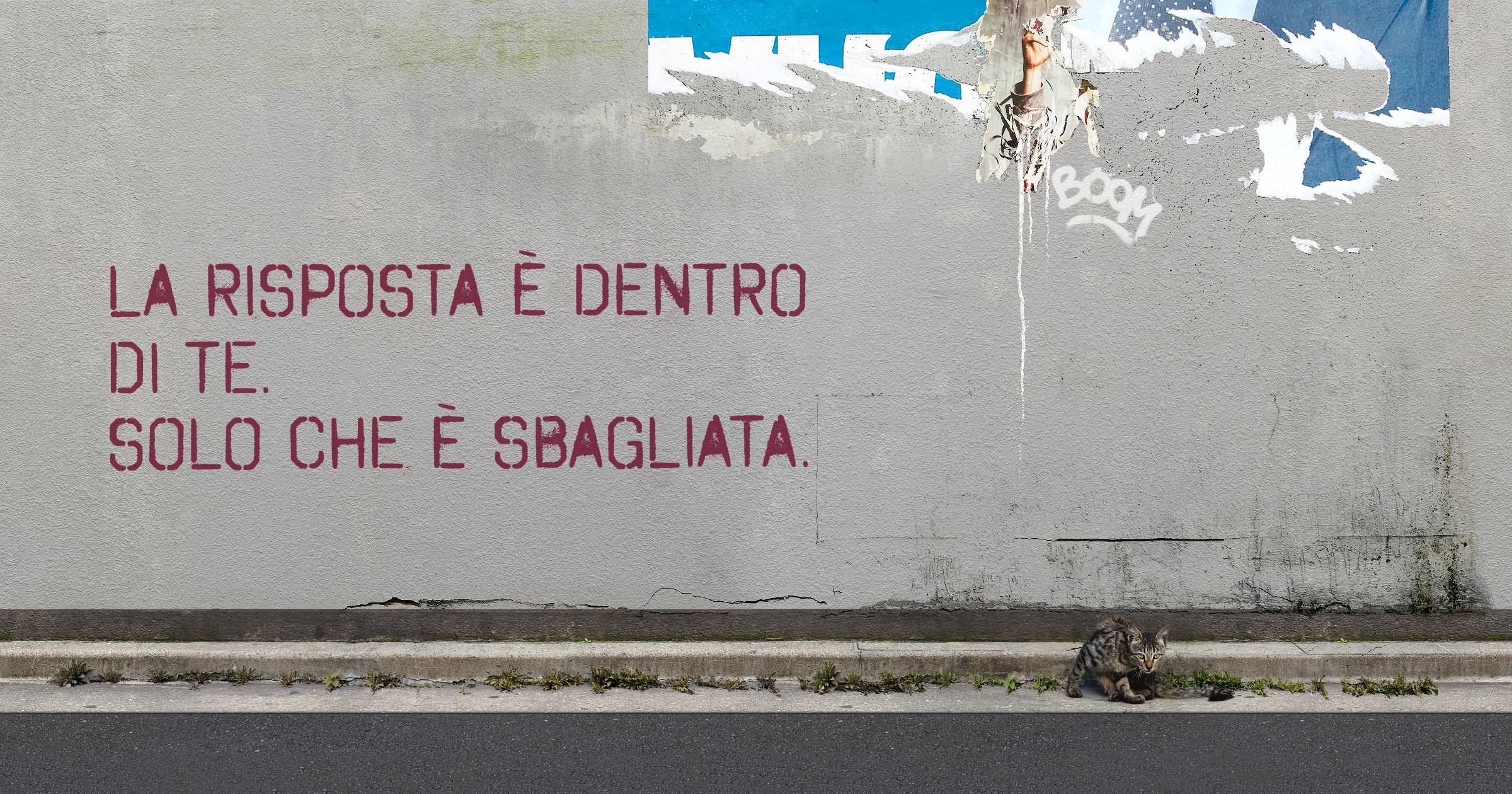 La risposta è dentro di te.
Solo che è sbagliata.