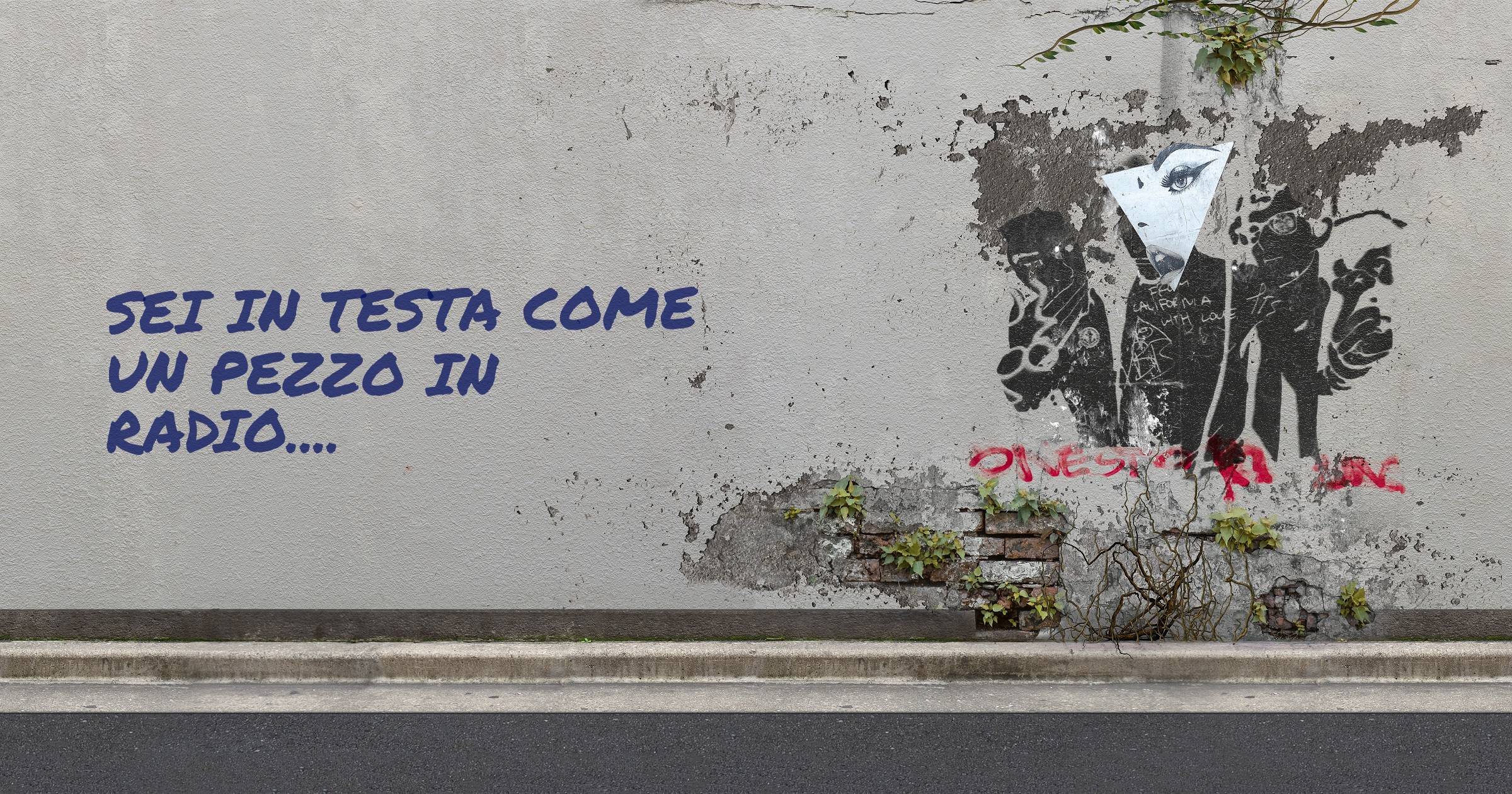 Sei in testa come un pezzo in radio....
