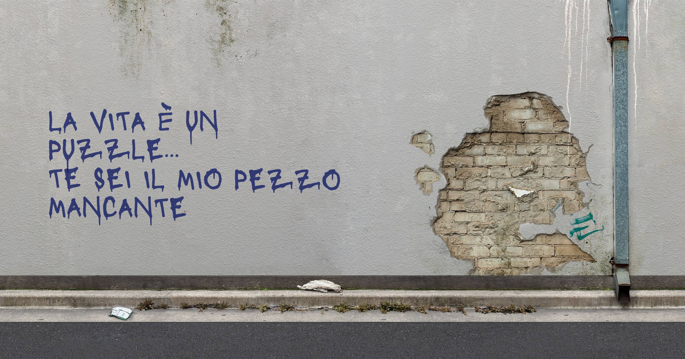 la vita è un puzzle...
te sei il mio pezzo mancante