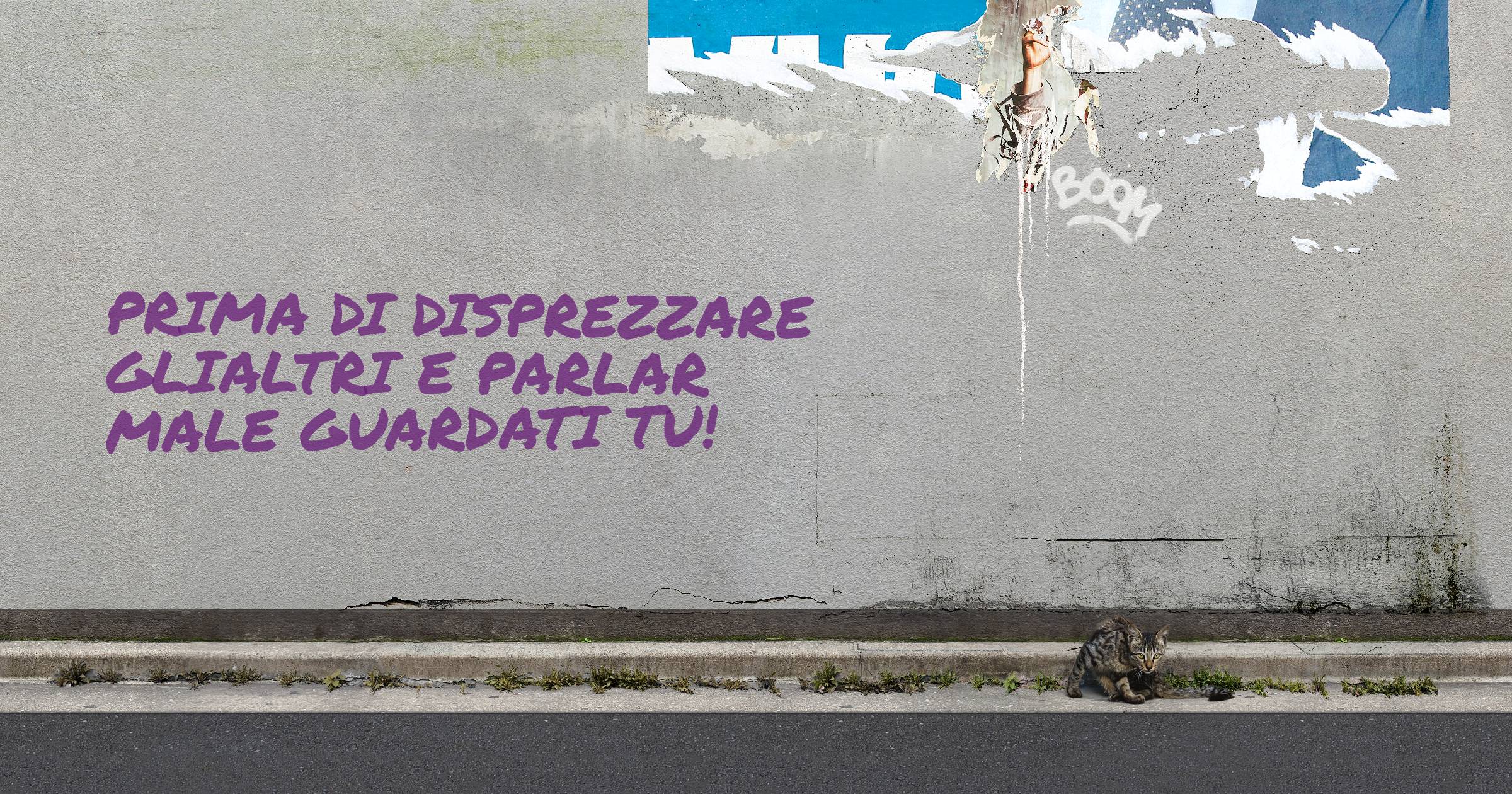 PRIMA DI DISPREZZARE GLIALTRI E PARLAR MALE GUARDATI TU!
