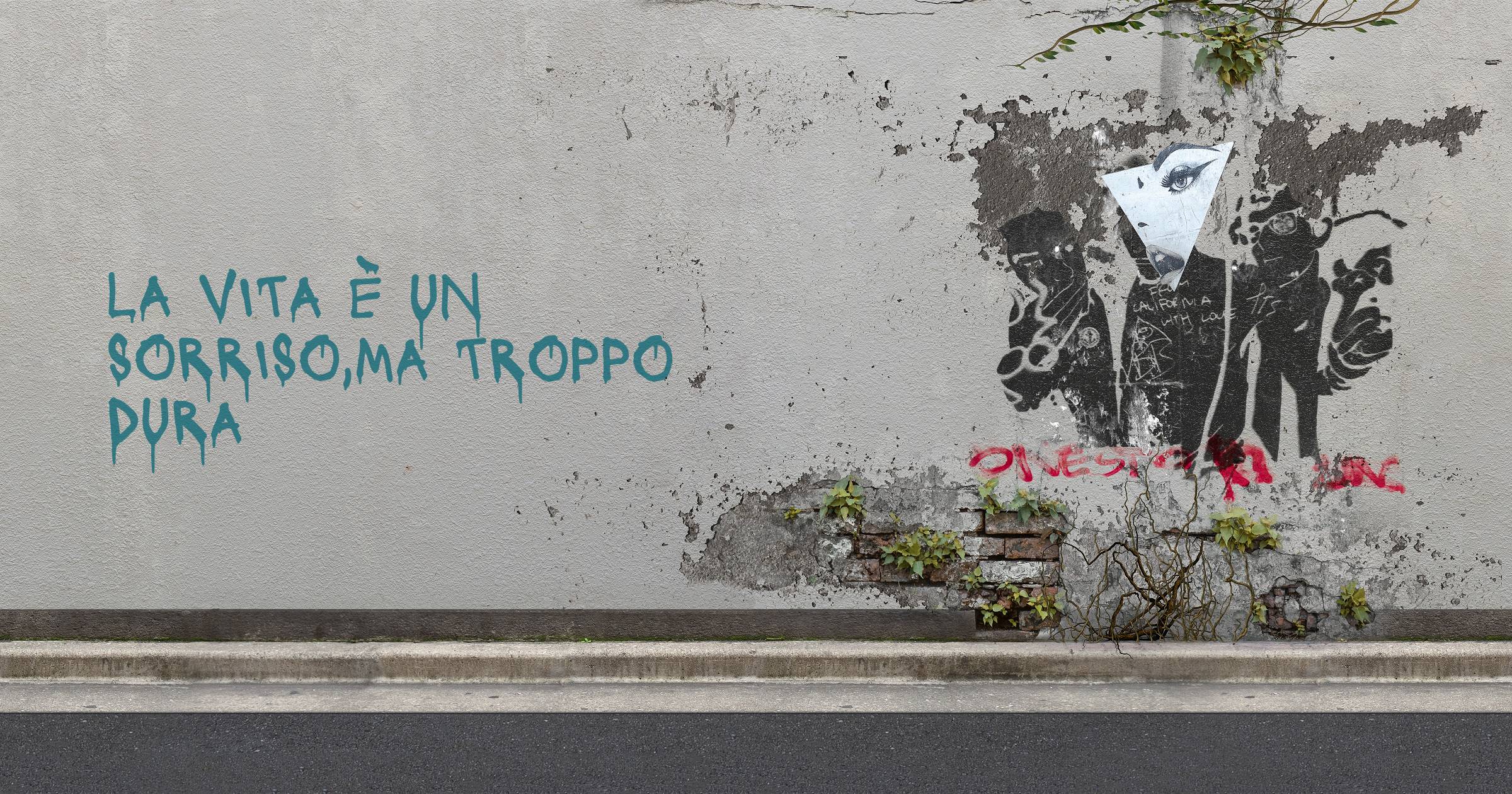 La vita è un sorriso,ma troppo dura