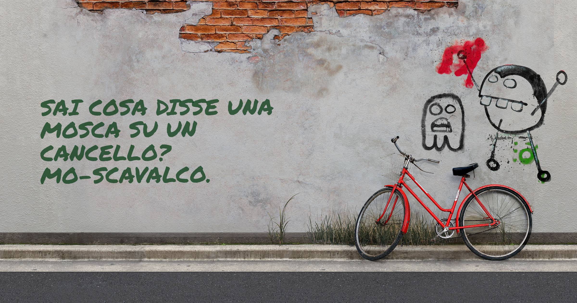 Sai cosa disse una mosca su un cancello?
Mo-scavalco.